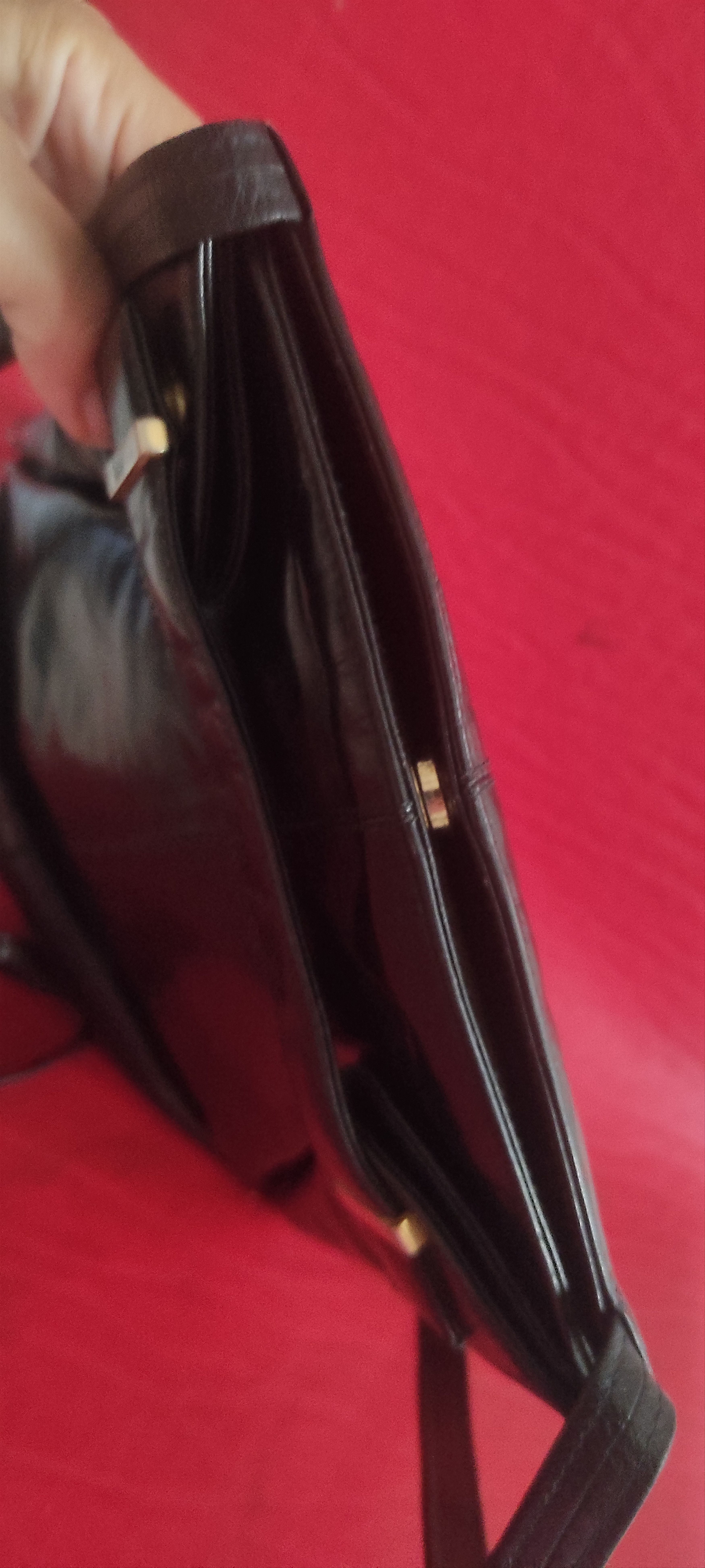 Leather Rare 1950s RODO Italian Leather Shoulder Bag Size ONE SIZE - 4 Thumbnail