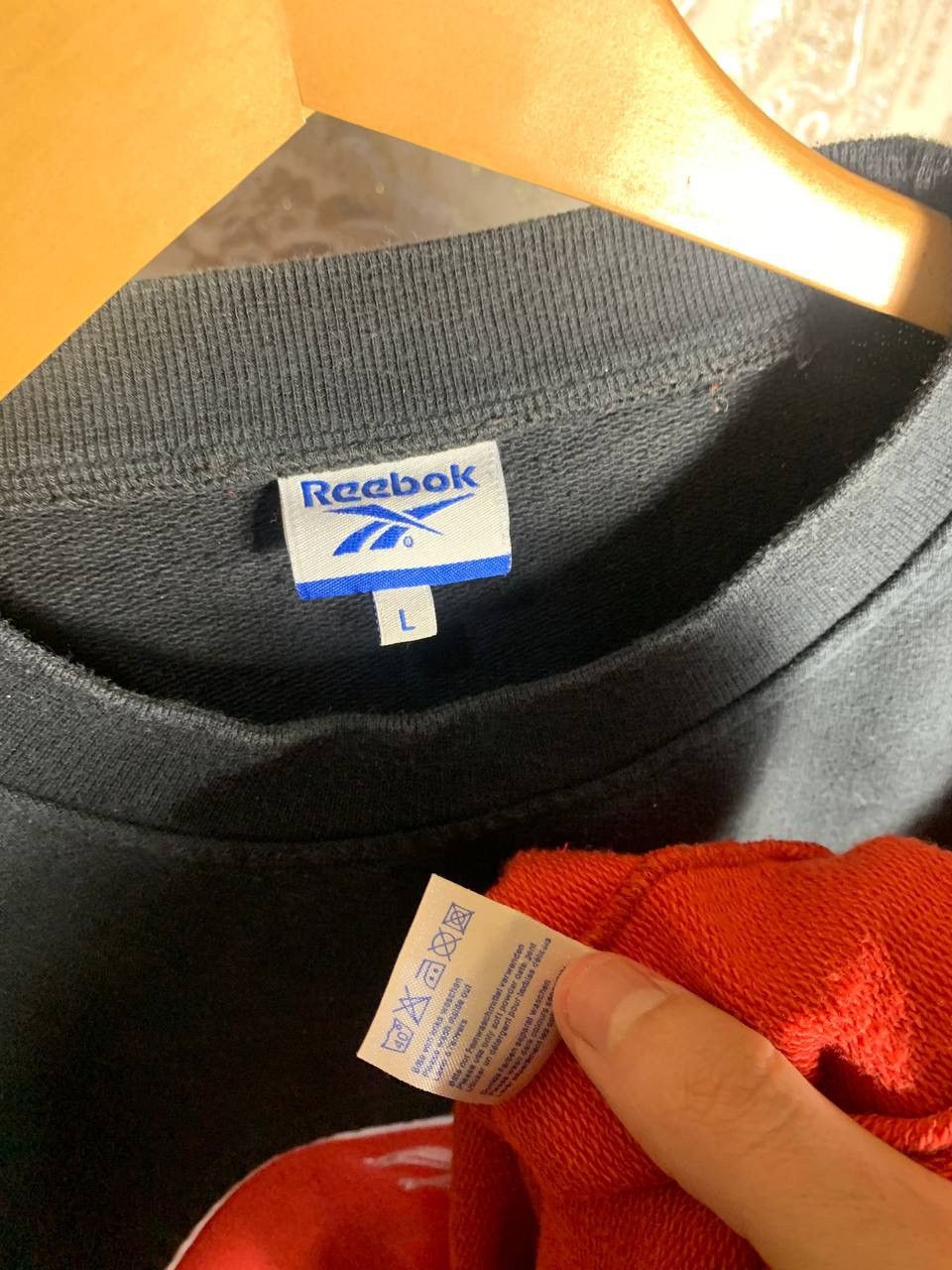 Reebok VERY RARE REEBOK MONOGRAM LAMPAS SWEATSHIRT RETRO Y2K 90s Size US M / EU 48-50 / 2 - 4 Thumbnail