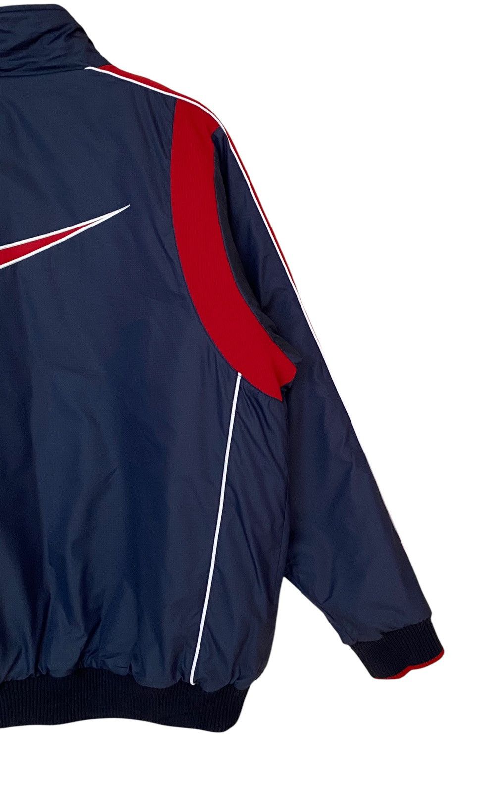 Vintage Vintage Brand Nike Big Logo Jacket 1990s Size US L / EU 52-54 / 3 - 4 Thumbnail