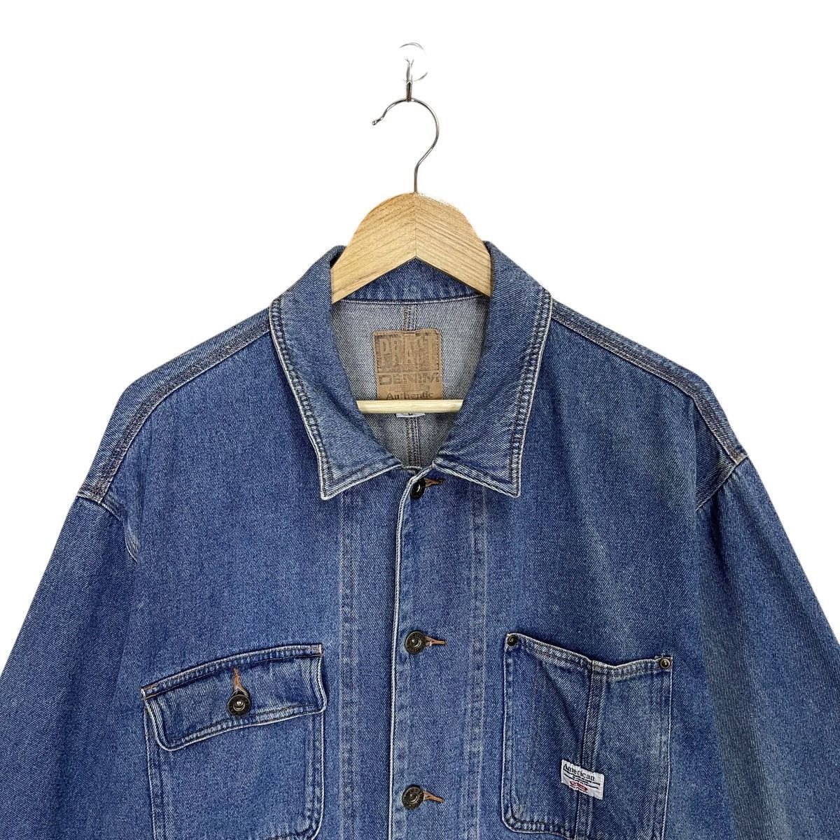 Japanese Brand × Vintage Vintage Pract Studio Denim Chore Jacket Size US L / EU 52-54 / 3 - 4 Thumbnail