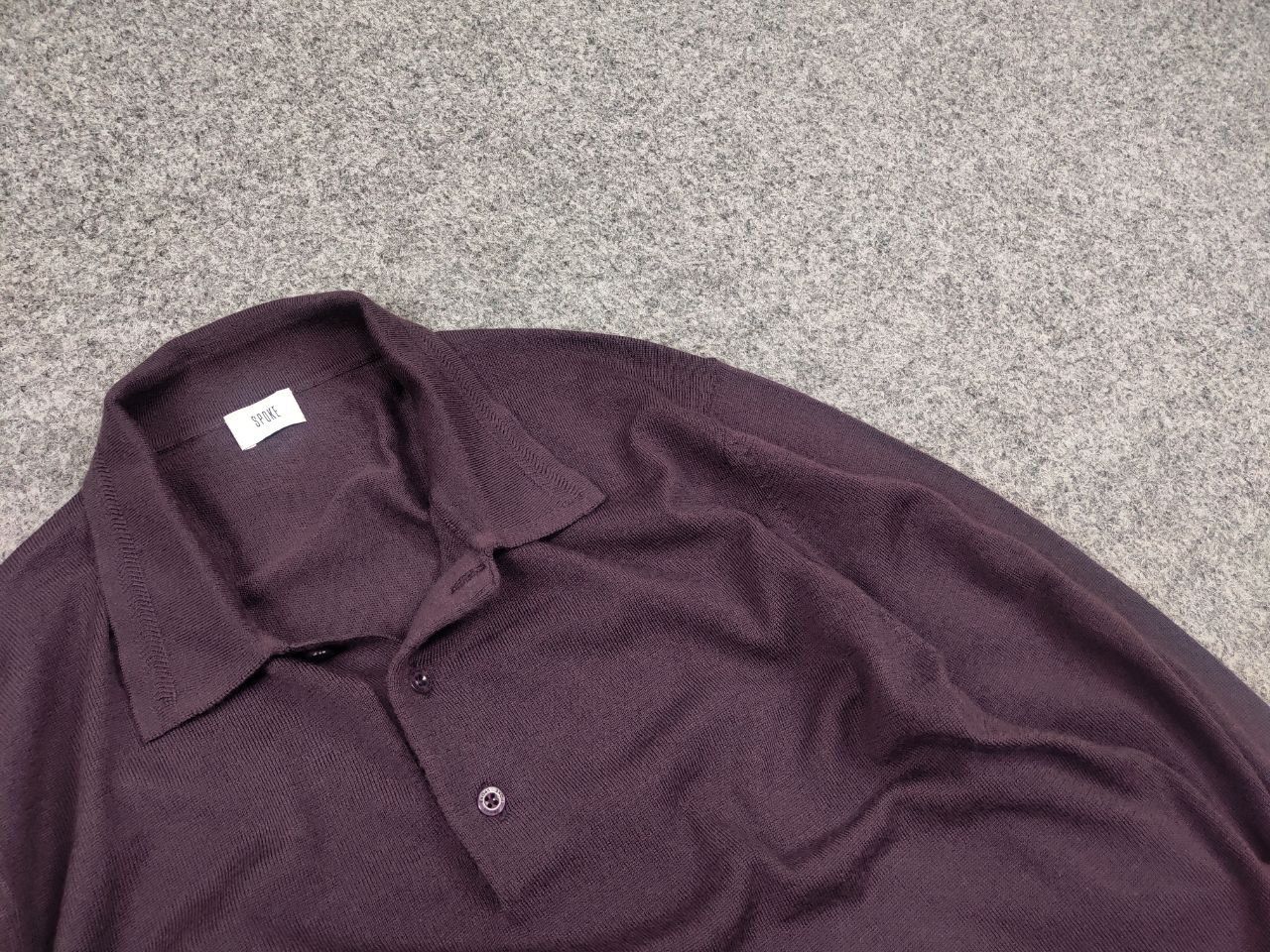 SPOKE Spoke Design merino wool Long Sleeve Polo Button Sweater Size US M / EU 48-50 / 2 - 8 Thumbnail