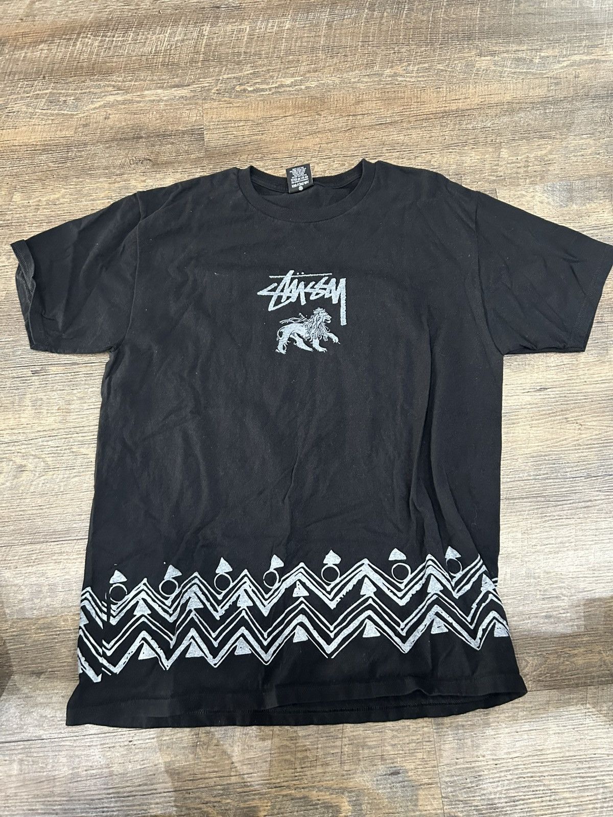 Stussy Lion T Shirt | Grailed