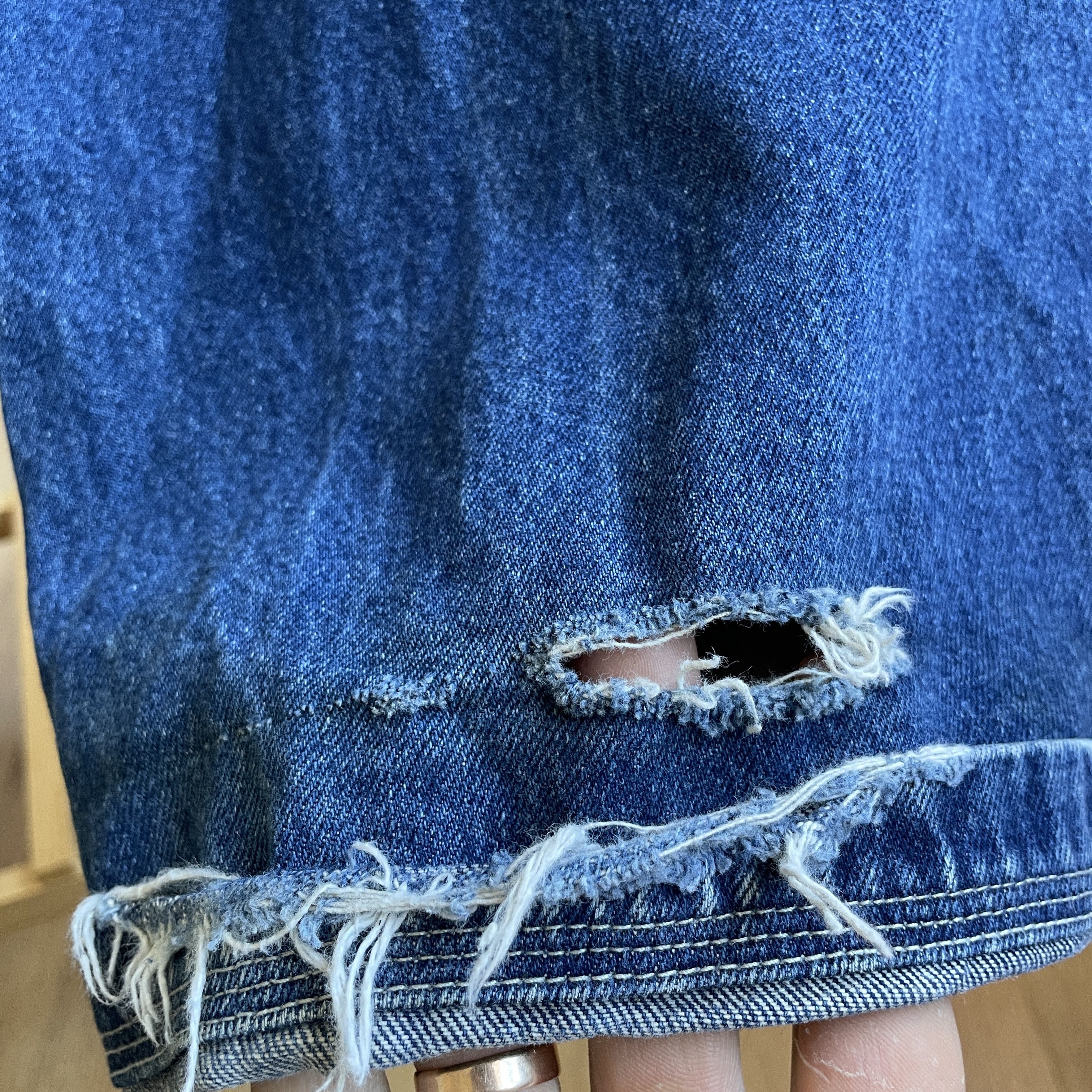 Mecca Mecca Vintage Y2K Stanley 101 Carpenter Baggy Denim Size US 32 / EU 48 - 9 Thumbnail
