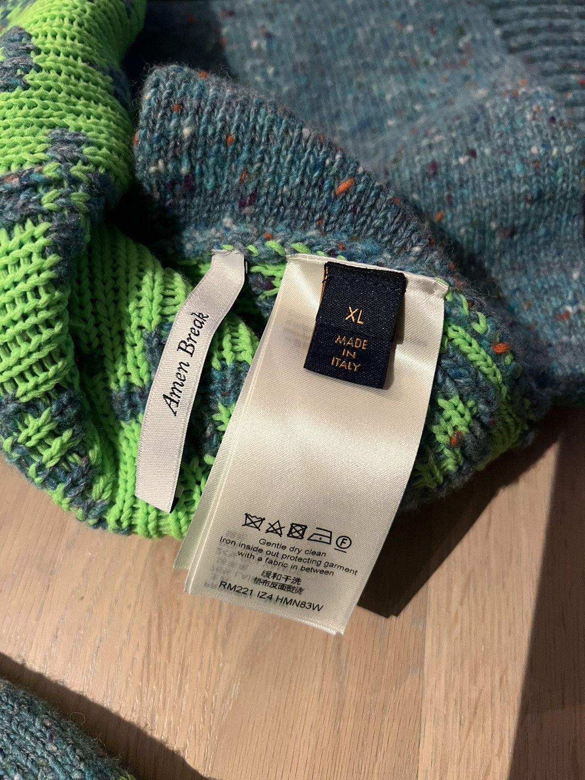 Virgil Abloh Louis Vuitton cardigan 2022 Size US XL / EU 56 / 4 - 12 Thumbnail