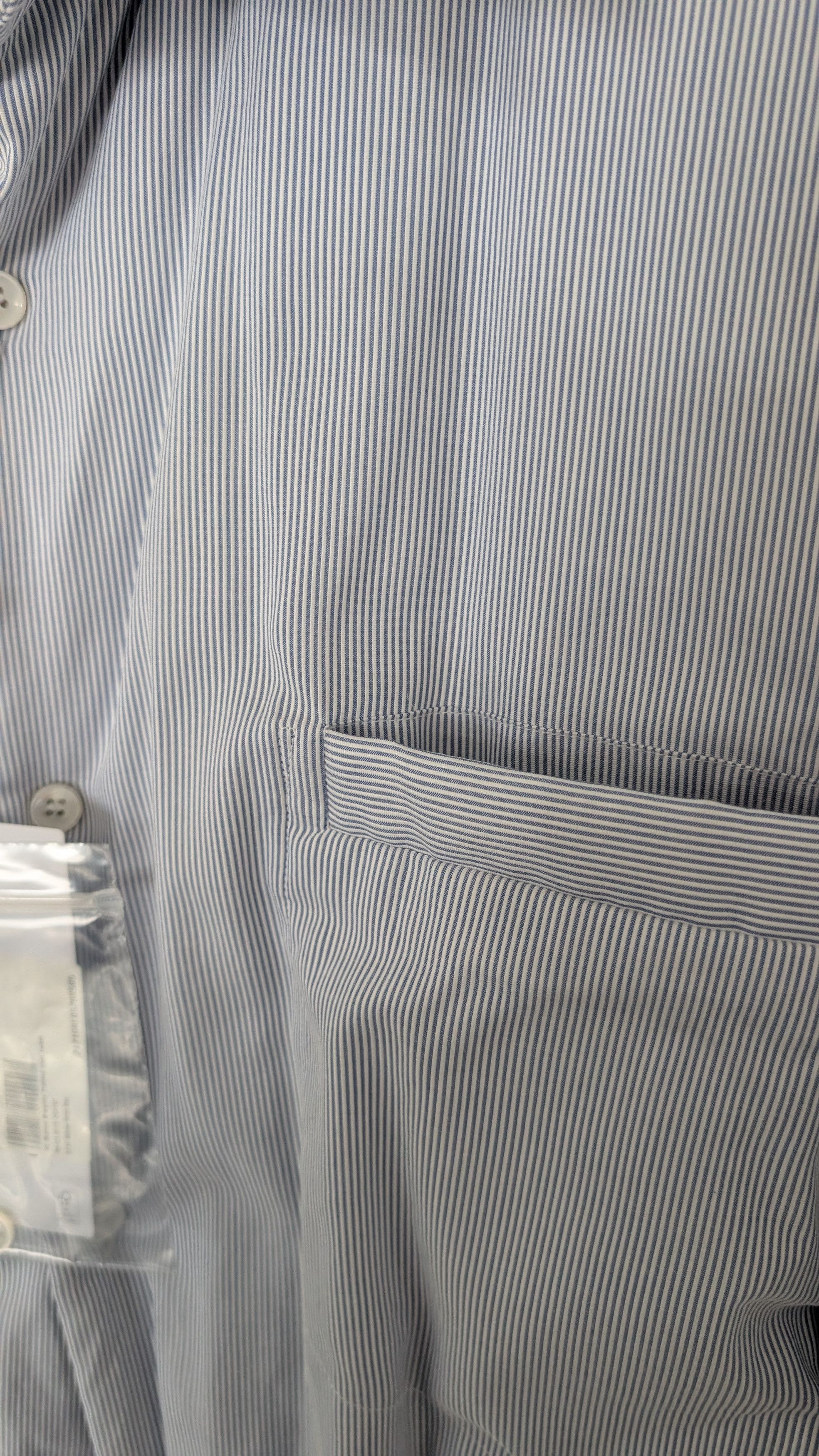 Maison Margiela Maison Margiela Pin Stripped padded shirt jacket Size US XL / EU 56 / 4 - 5 Thumbnail