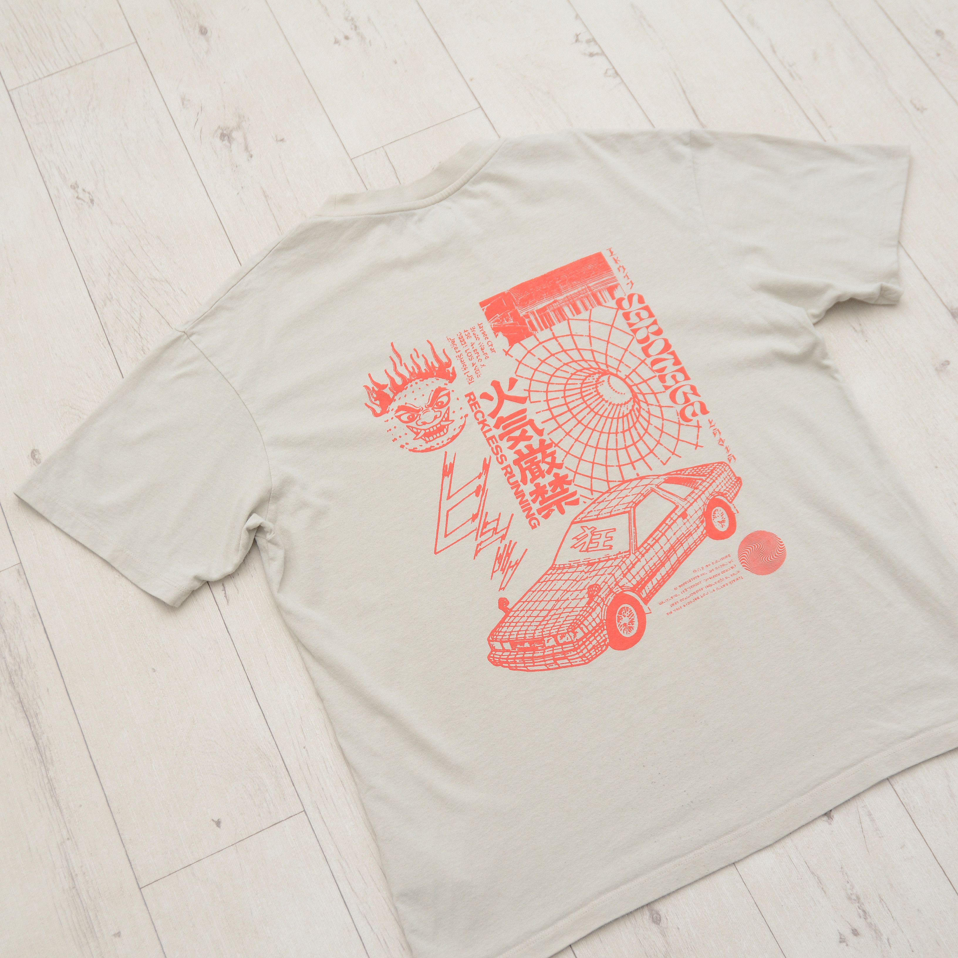 Edwin Edwin Tokyo Sabotage T-Shirt Pelican Oversized Jaspens Cars Size US M / EU 48-50 / 2 - 10 Thumbnail