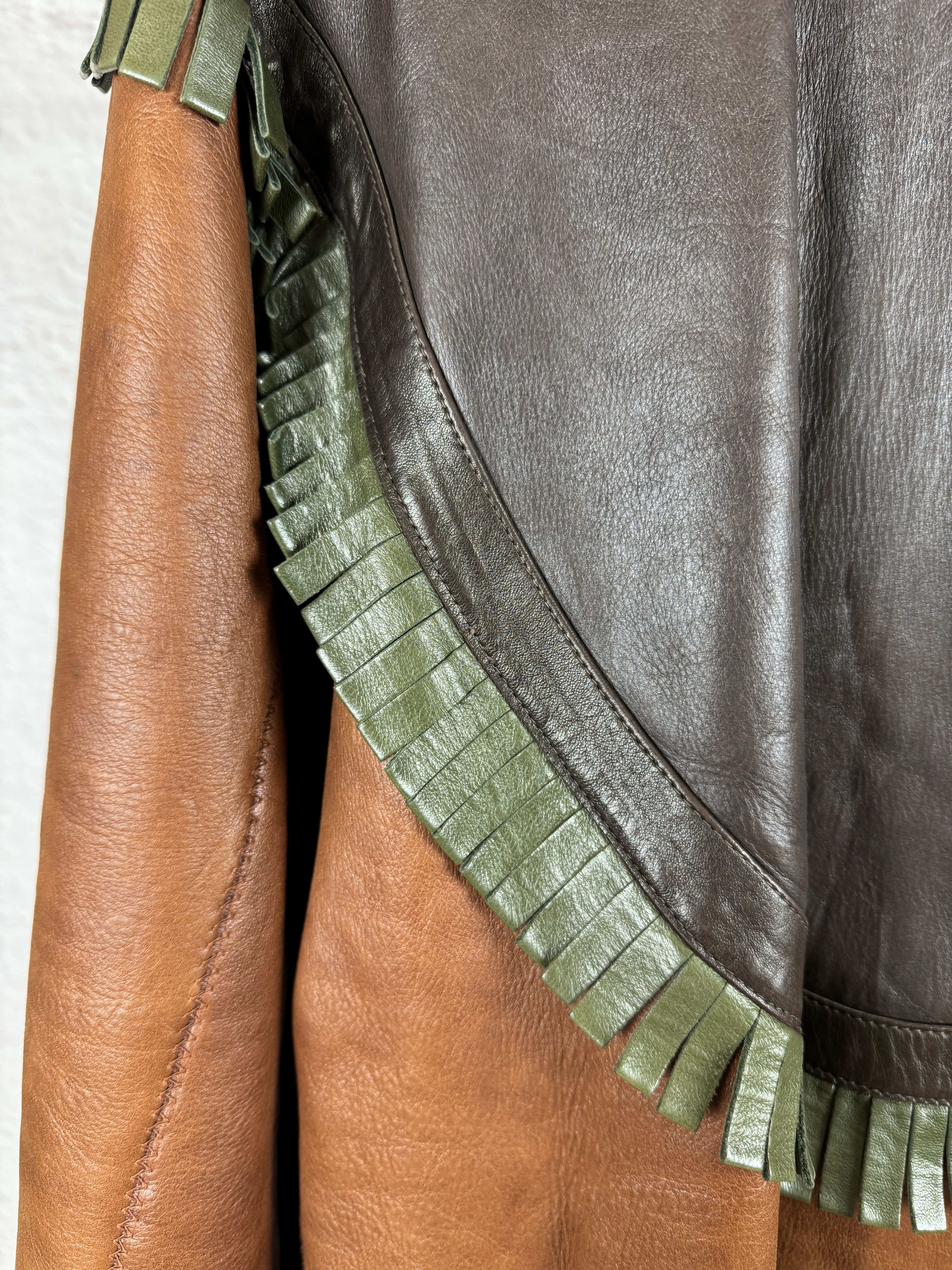Yves Saint Laurent Yves Saint Laurent fourrures vintage 80s leather fur coat Size M / US 6-8 / IT 42-44 - 12 Thumbnail