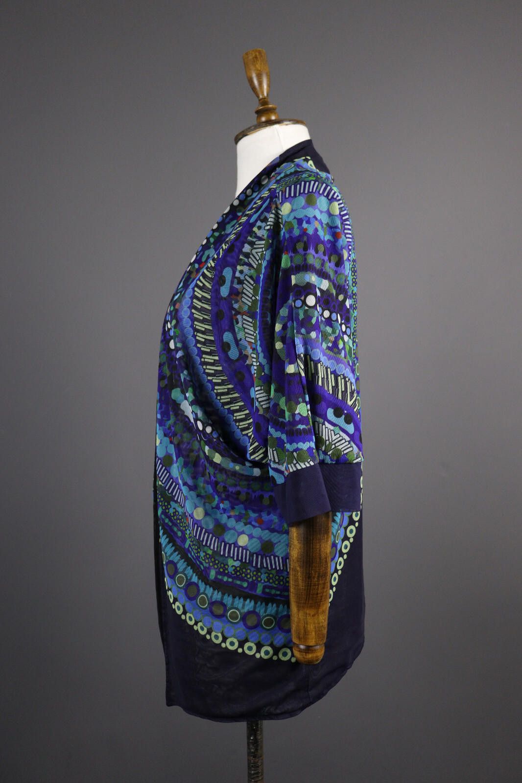 Desigual Desigual by Christian Lacroix Colorful Tunic Cape Size 40 Size M / US 6-8 / IT 42-44 - 4 Thumbnail