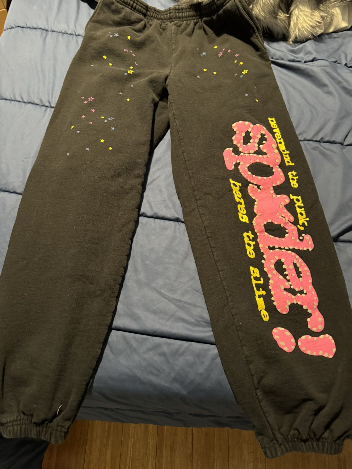 image of Spider Worldwide Sp5Der V2 Sweats in Black, Men's (Size 32)