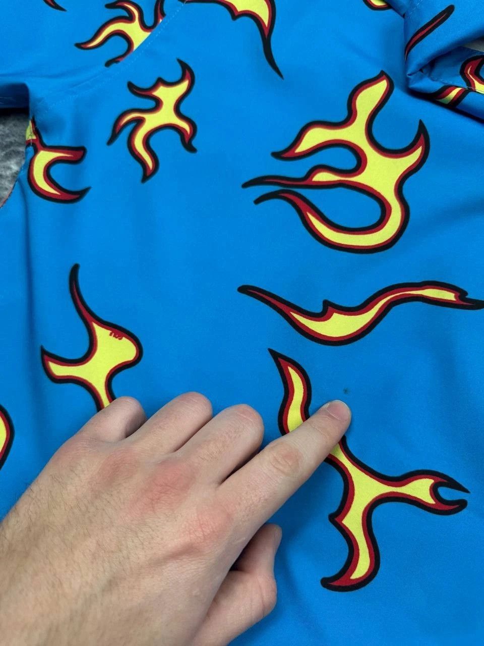 Golf Wang GOLF Wang Shirt Flognaw Motors Flames Buttons Size US M / EU 48-50 / 2 - 9 Thumbnail