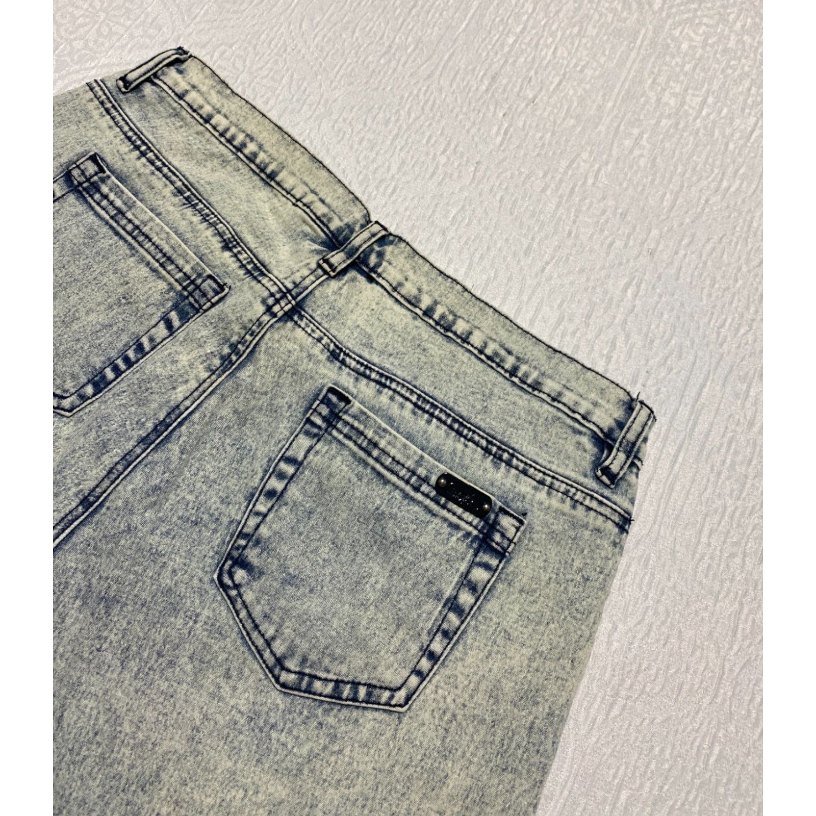 Vintage Diane Gilman Jeans Women’s 16 Blue Denim 5-Pocket Stretch Bootcut N/A Size 24" / US 00 / IT 34 - 4 Thumbnail