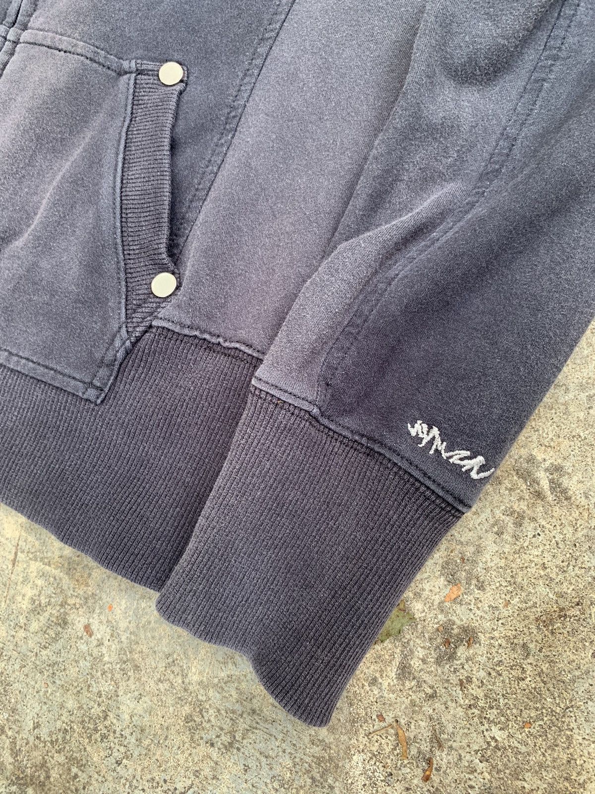 Coogi × Vintage Coogi Australia Full Zip Up Hoodie Black Size L / US 10 / IT 46 - 7 Thumbnail