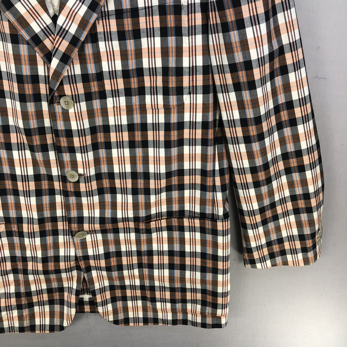 J.Crew Vintage 2000s J.Crew Plaid Checker Blazer Size US S / EU 44-46 / 1 - 3 Thumbnail