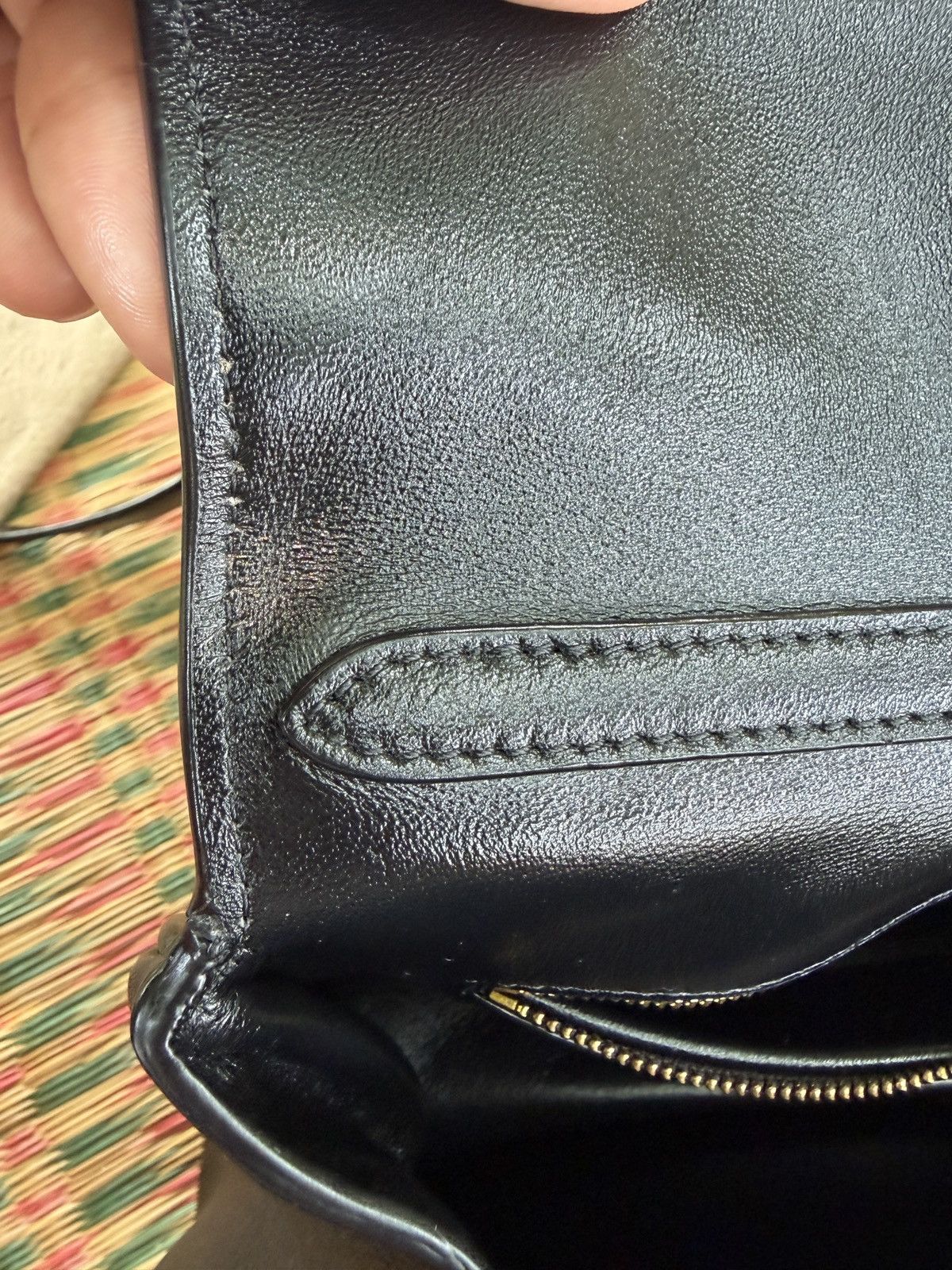 Balenciaga Balenciaga Rodeo Handbag Small in Black Smooth Calfskin Size ONE SIZE - 8 Thumbnail