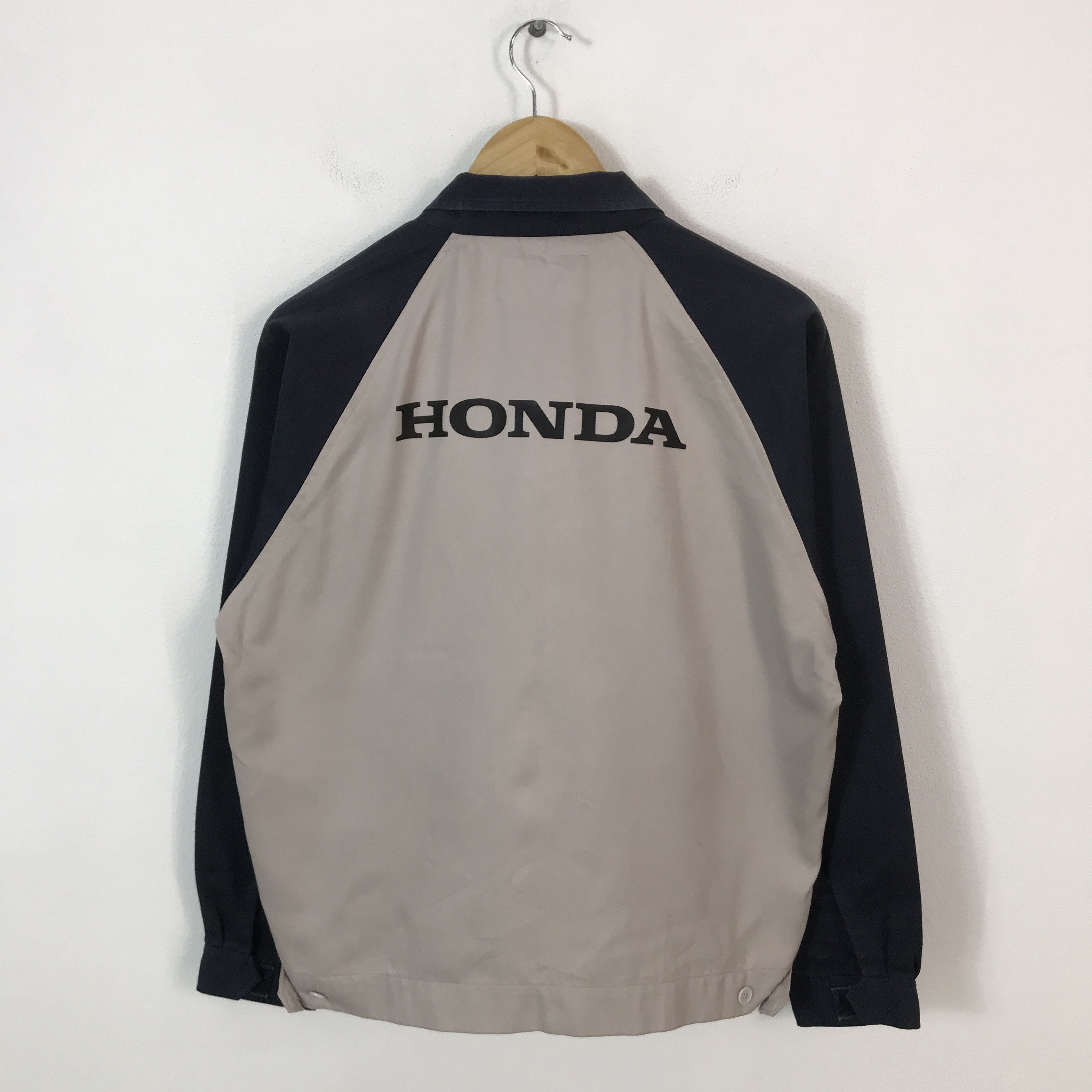 Honda × Japanese Brand Vtg Honda x Shell Racing Japan Uniform jacket Size US M / EU 48-50 / 2 - 1 Thumbnail