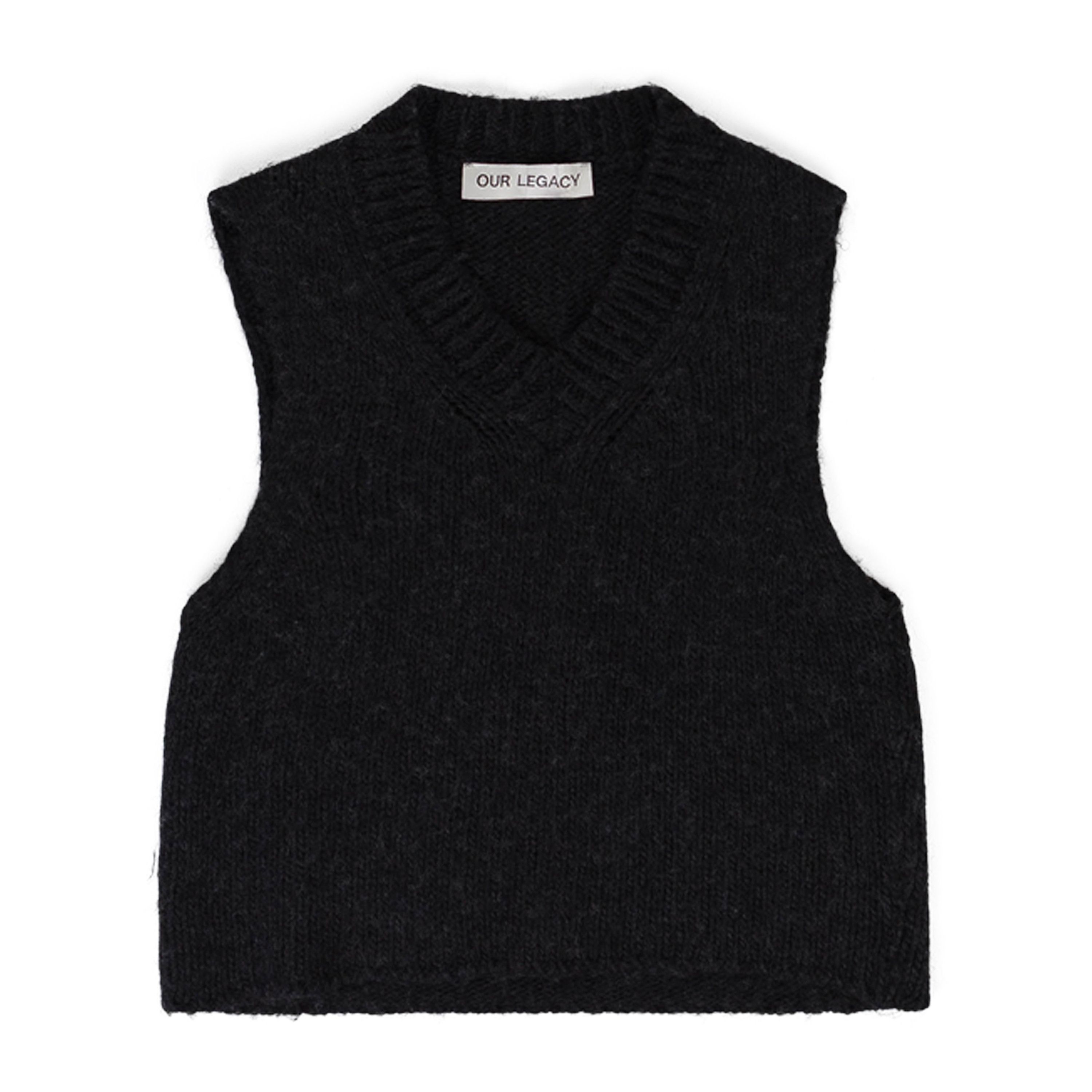 Our Legacy Arment Check Mohair Double Lock Vest | Grailed