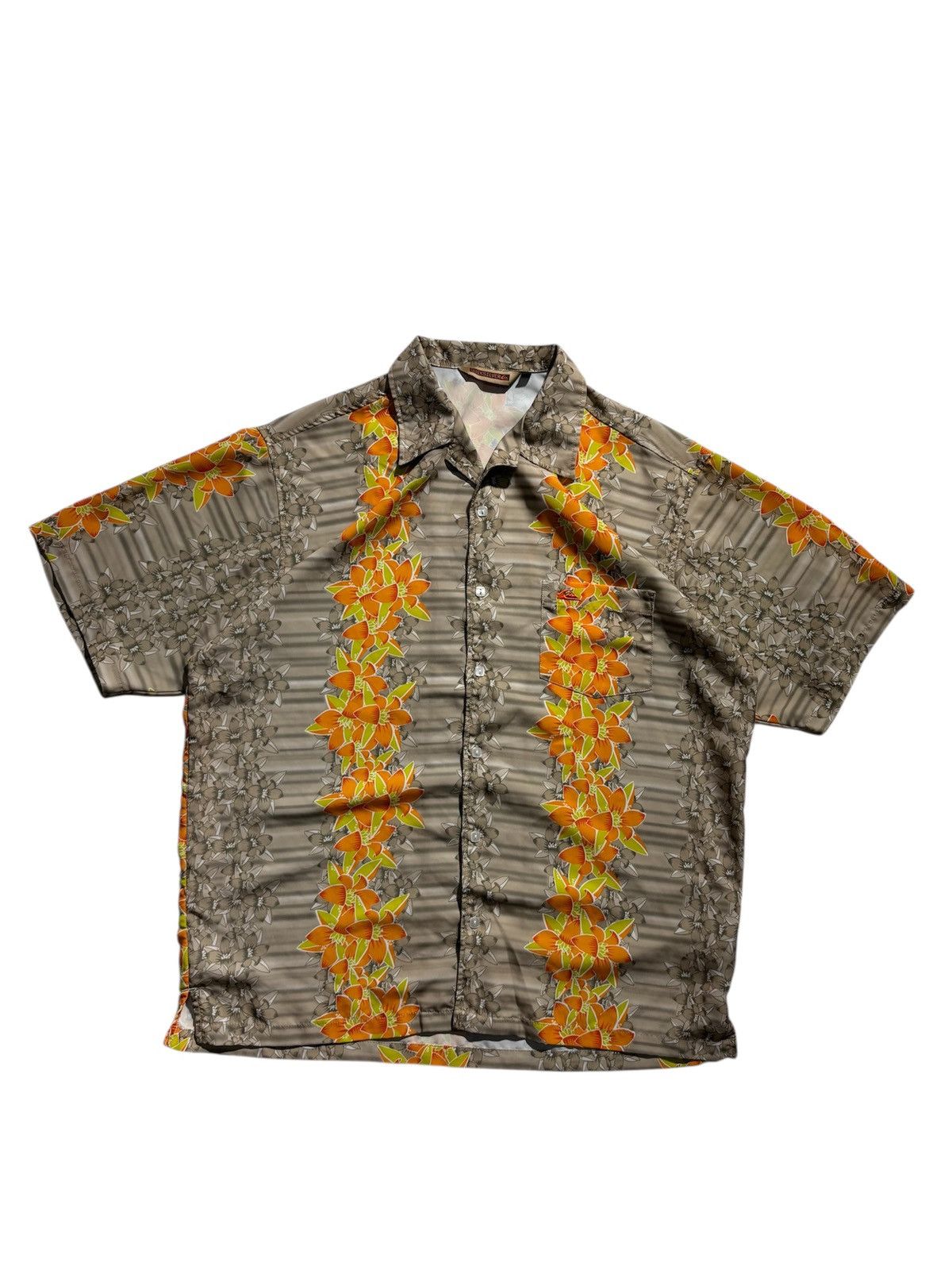 Quiksilver Vintage Quiksilver Hawaii Oversized Shirts All Over Print Size US M / EU 48-50 / 2 - 2 Thumbnail
