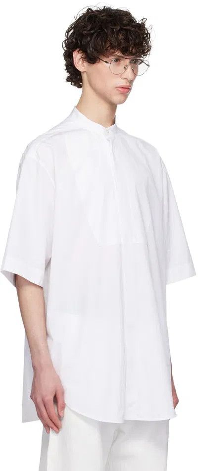 Jil Sander o1w1db11025 Saturday Shirt in White Size US XL / EU 56 / 4 - 2 Thumbnail