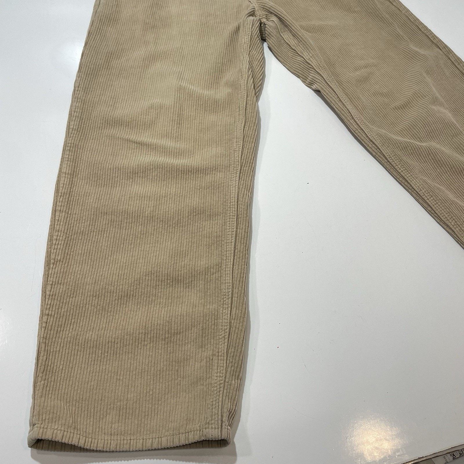 Empyre Empyre Corduroy Pants Men’s 32 Tan Baggy Loose Fit Skate Y2K Size US 32 / EU 48 - 2 Thumbnail