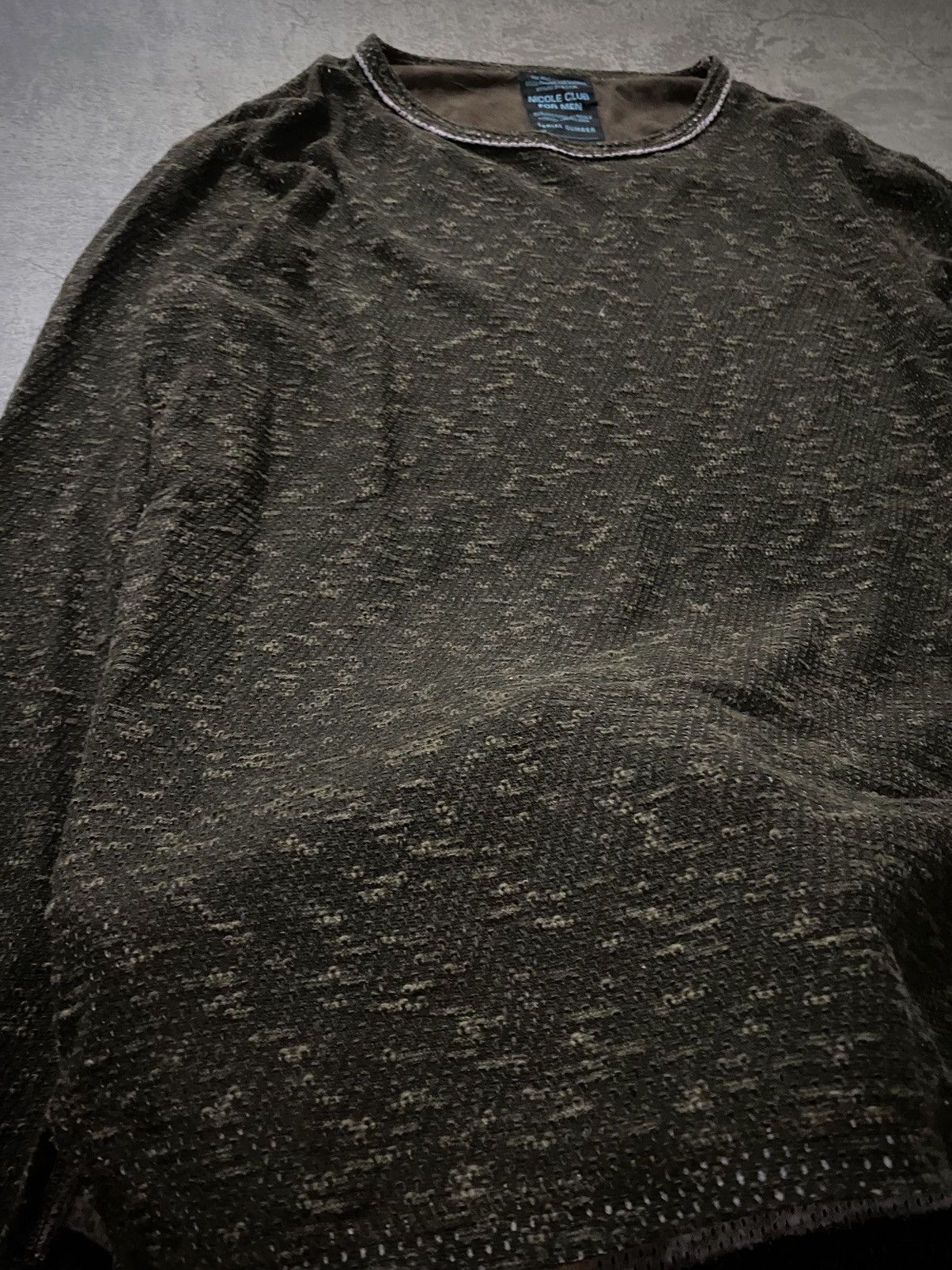 Nicole Club Nicole club for men ifsixwasnine mesh longsleeve Size US M / EU 48-50 / 2 - 2 Thumbnail