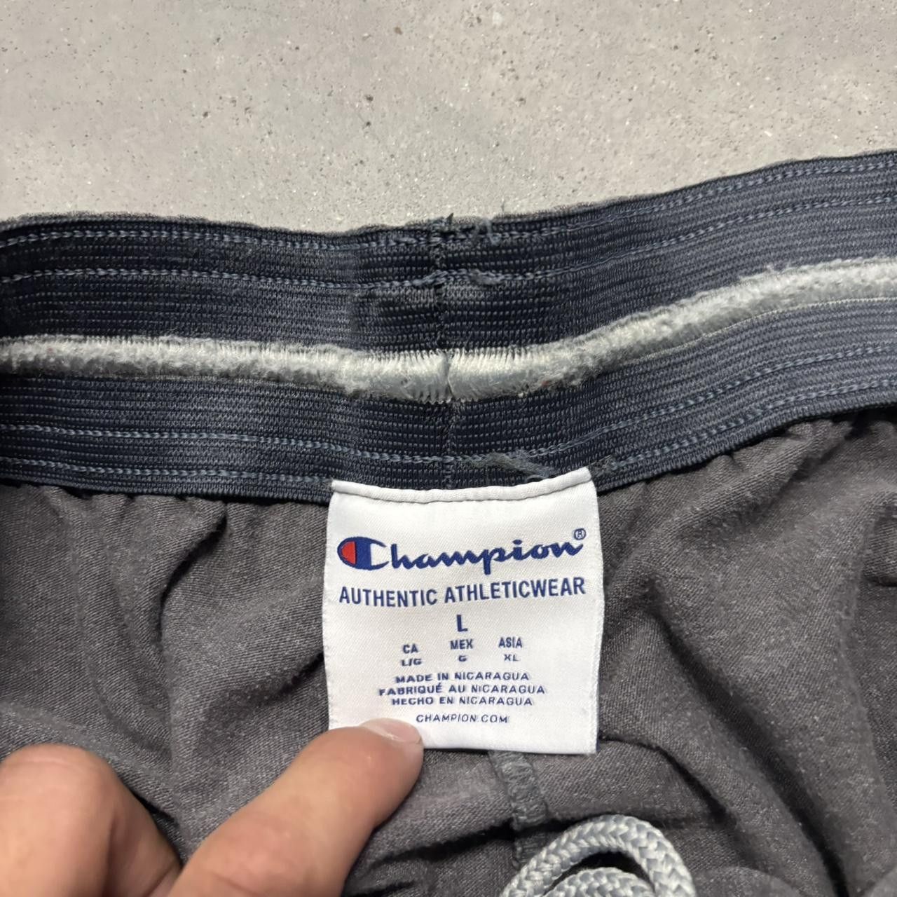 Japanese Brand × Vintage Crazy Vintage Y2K/2000s Baggy Grey Skater Style Sweatpants! Size US 32 / EU 48 - 6 Thumbnail