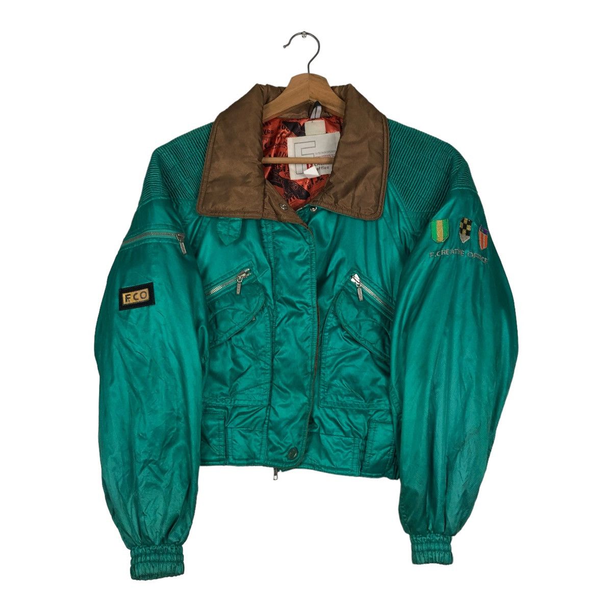 Japanese Brand 🔥VTG CROPPED SKI JACKET BONDAGE F CREATIVE ISSEY MIYAKE Size US L / EU 52-54 / 3 - 11 Thumbnail