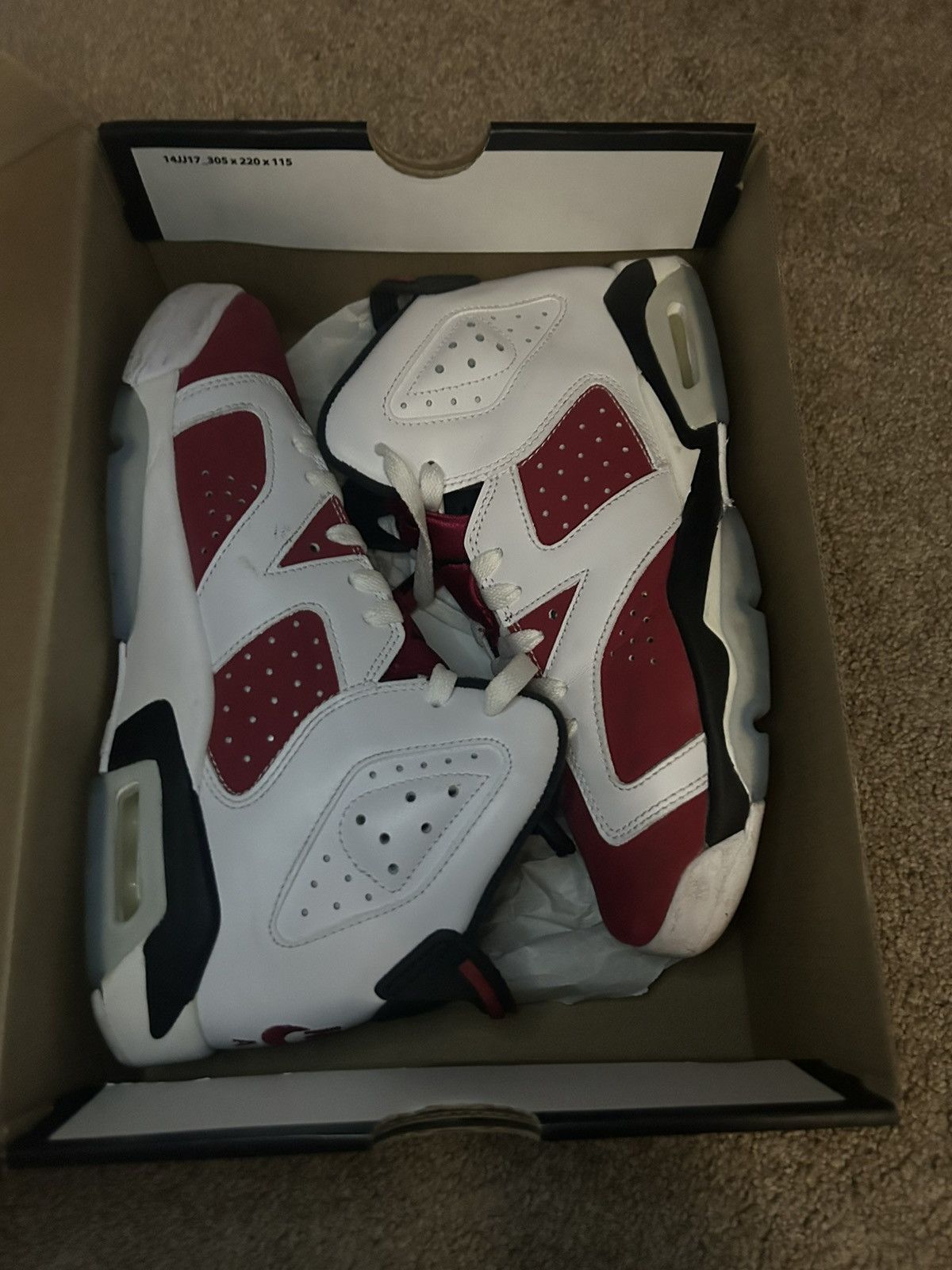 Jordan Brand Air Jordan 6 Retro (GS) Size US 6.5 / EU 39-40 - 2 Thumbnail