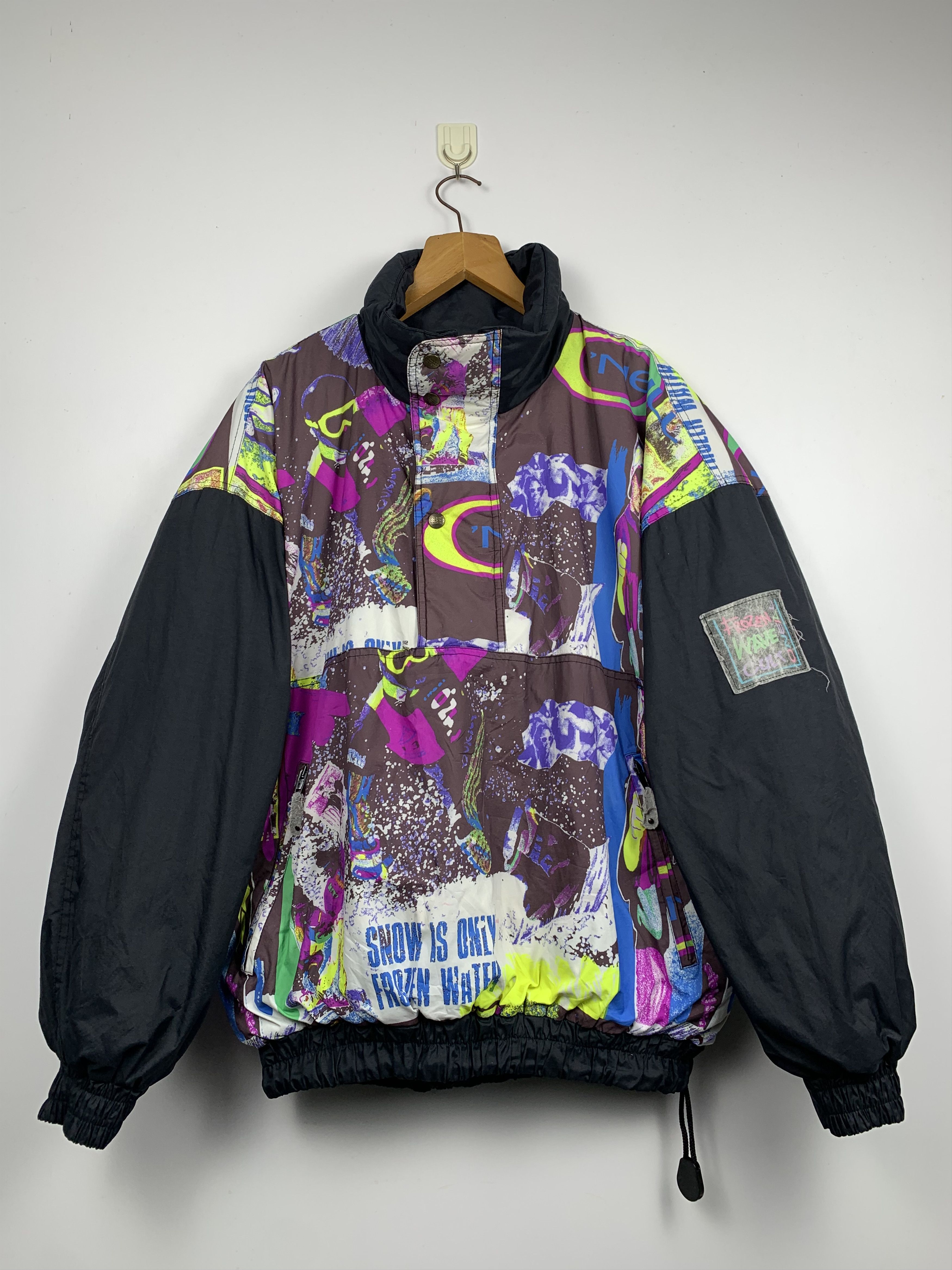 O'Neill Vintage 90s Oneill Frozen Wave Bomber Ski Jacket Size US M / EU 48-50 / 2 - 1 Thumbnail