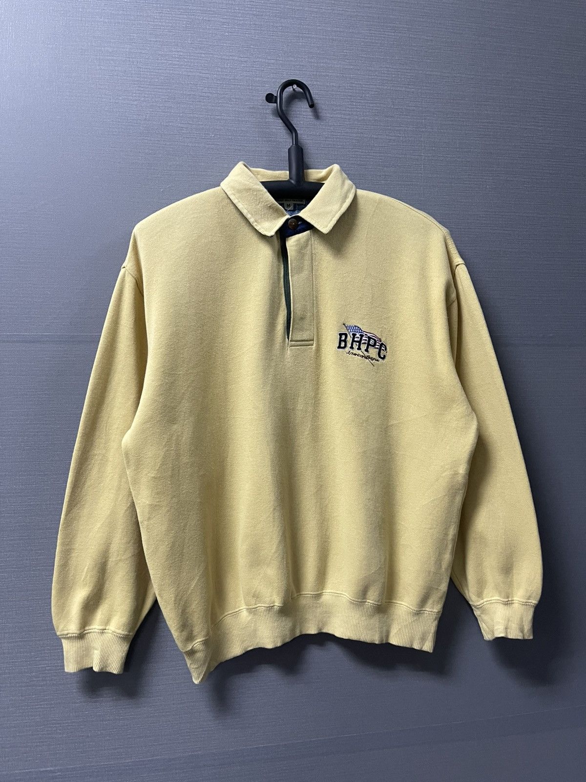 Beverly Hills Polo Club Vintage Beverly Hills Polo Club Collar Sweater Size US M / EU 48-50 / 2 - 1 Thumbnail