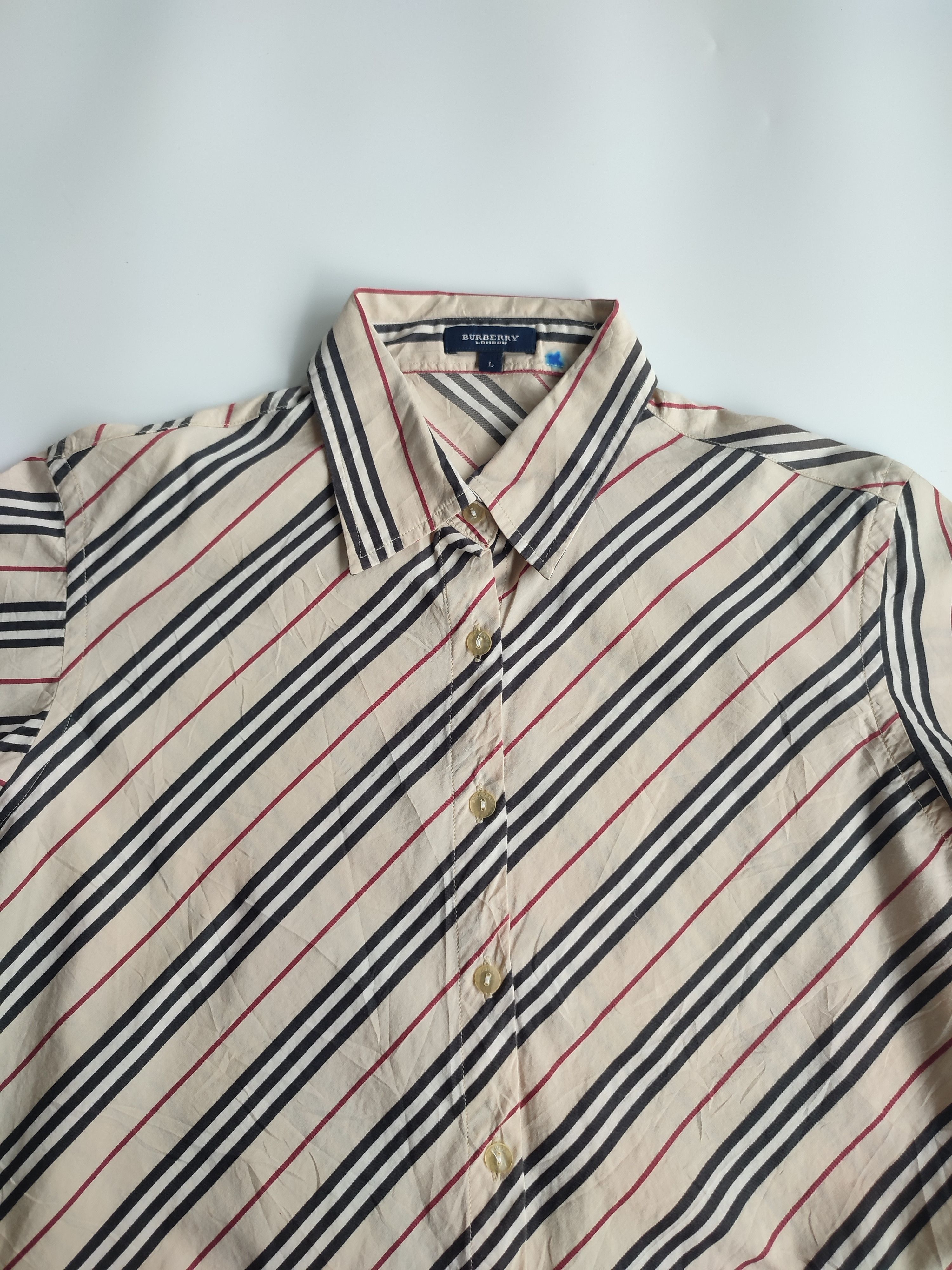 Burberry AUTHENTIC BURBERRY WOMEN BLOUSES LONGSLEEVE SHIRT Size L / US 10 / IT 46 - 3 Thumbnail