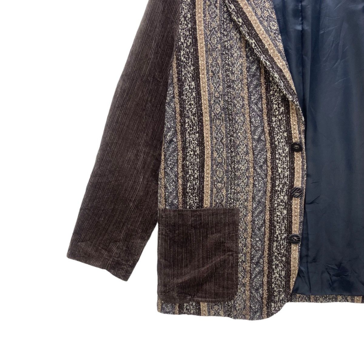 Japanese Brand Japanese Brand Ciclo D’amici Patchwork Wool+Corduroy Jacket Size US M / EU 48-50 / 2 - 12 Thumbnail