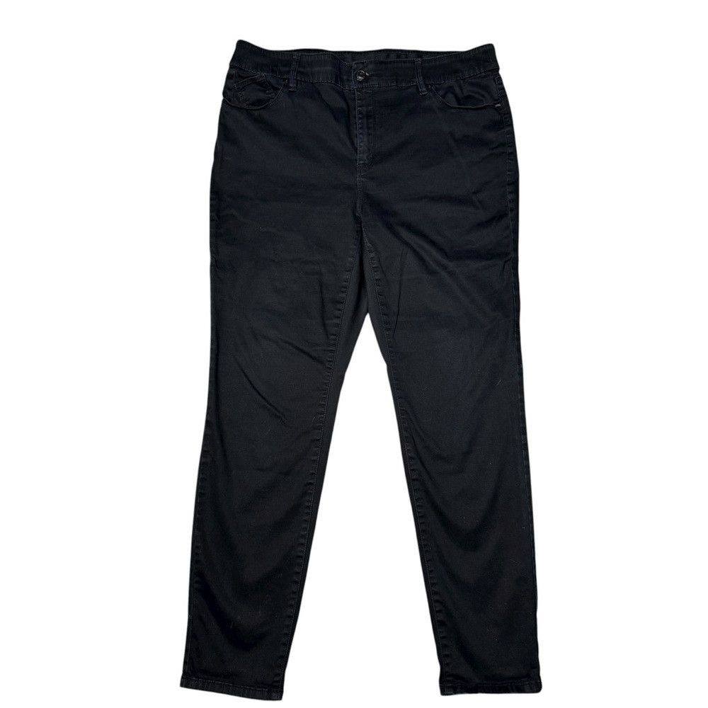 Chicos Chico's Black Secret Stretch Jegging Pants Size 2.5 US 14 Size 36" / US 14 / IT 50 - 1 Thumbnail