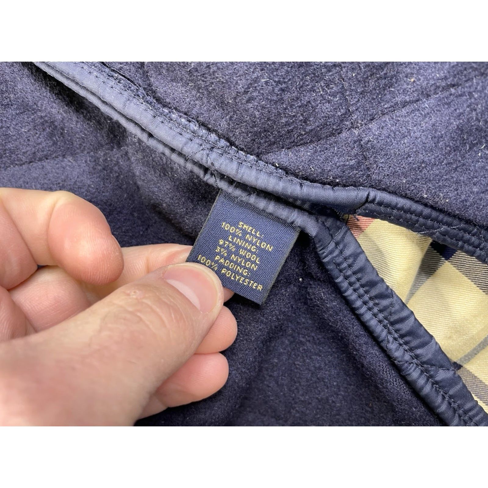 Brooks Brothers Brooks Brothers Jacket Coat 3-in-1 Mens XL Full Zip Removable Wool Liner Vest Blue Size US XL / EU 56 / 4 - 4 Thumbnail