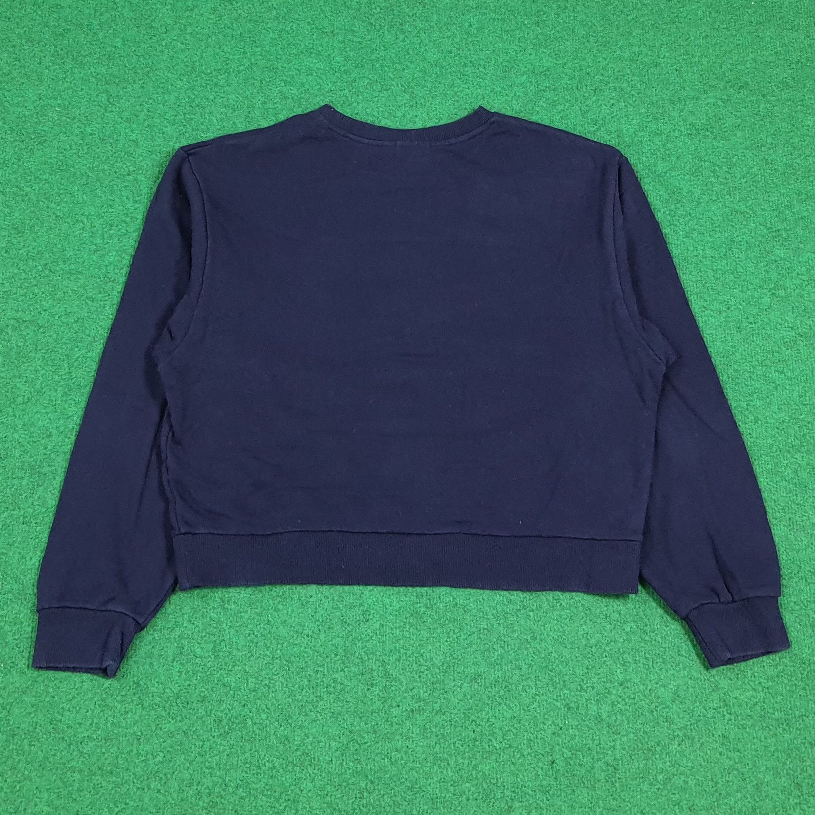 Fila Vintage FILA Sports Crop Top Sweatshirt C282N3 Size M / US 6-8 / IT 42-44 - 3 Thumbnail