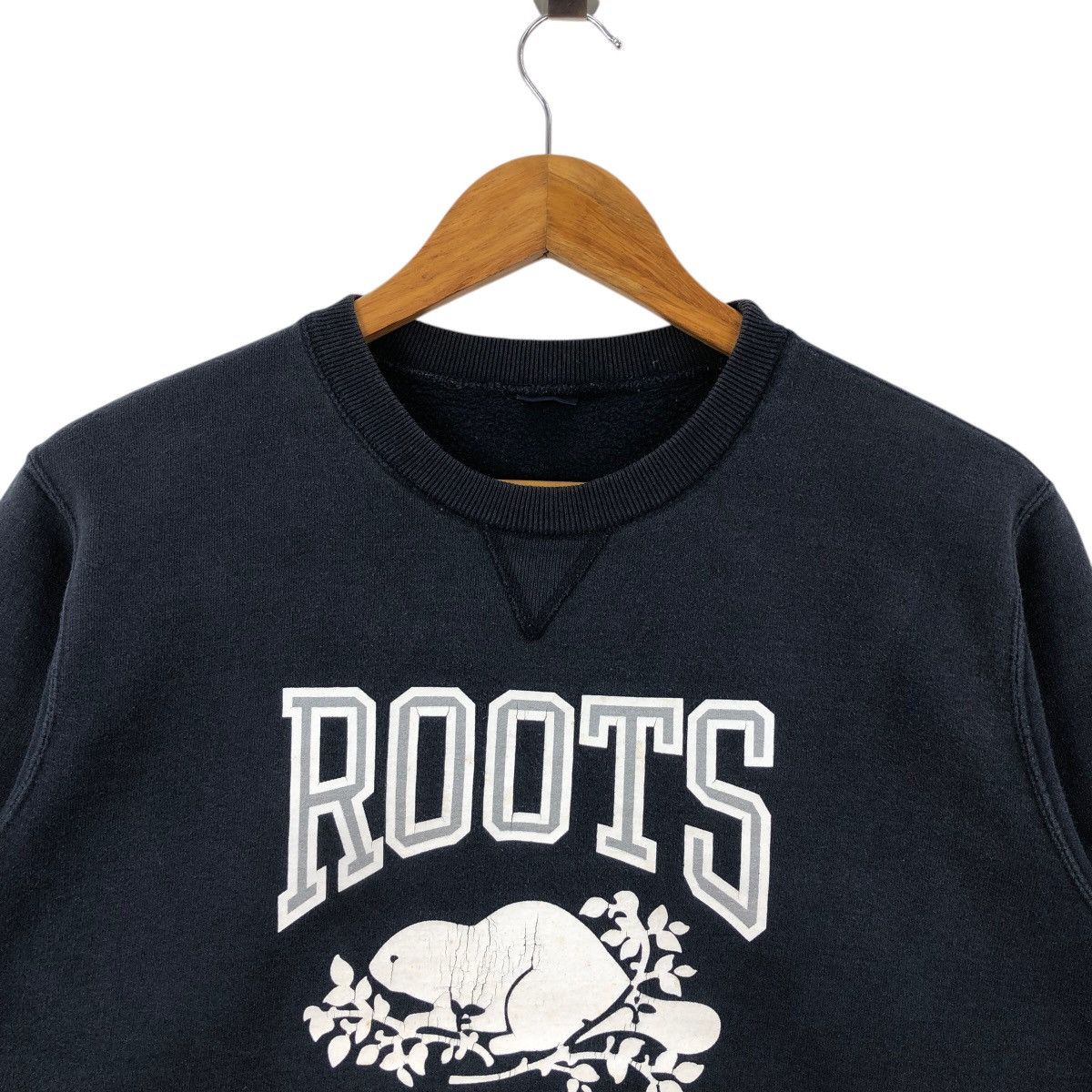 Vintage ROOTS Canada Sweatshirt Big Logo Crewneck