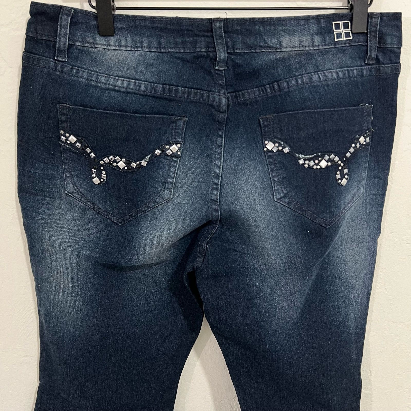 Other Salt Works Medium Rise Boot Cut Jeans Dark Wash Size 8 New Size 30" / US 8 / IT 44 - 7 Thumbnail