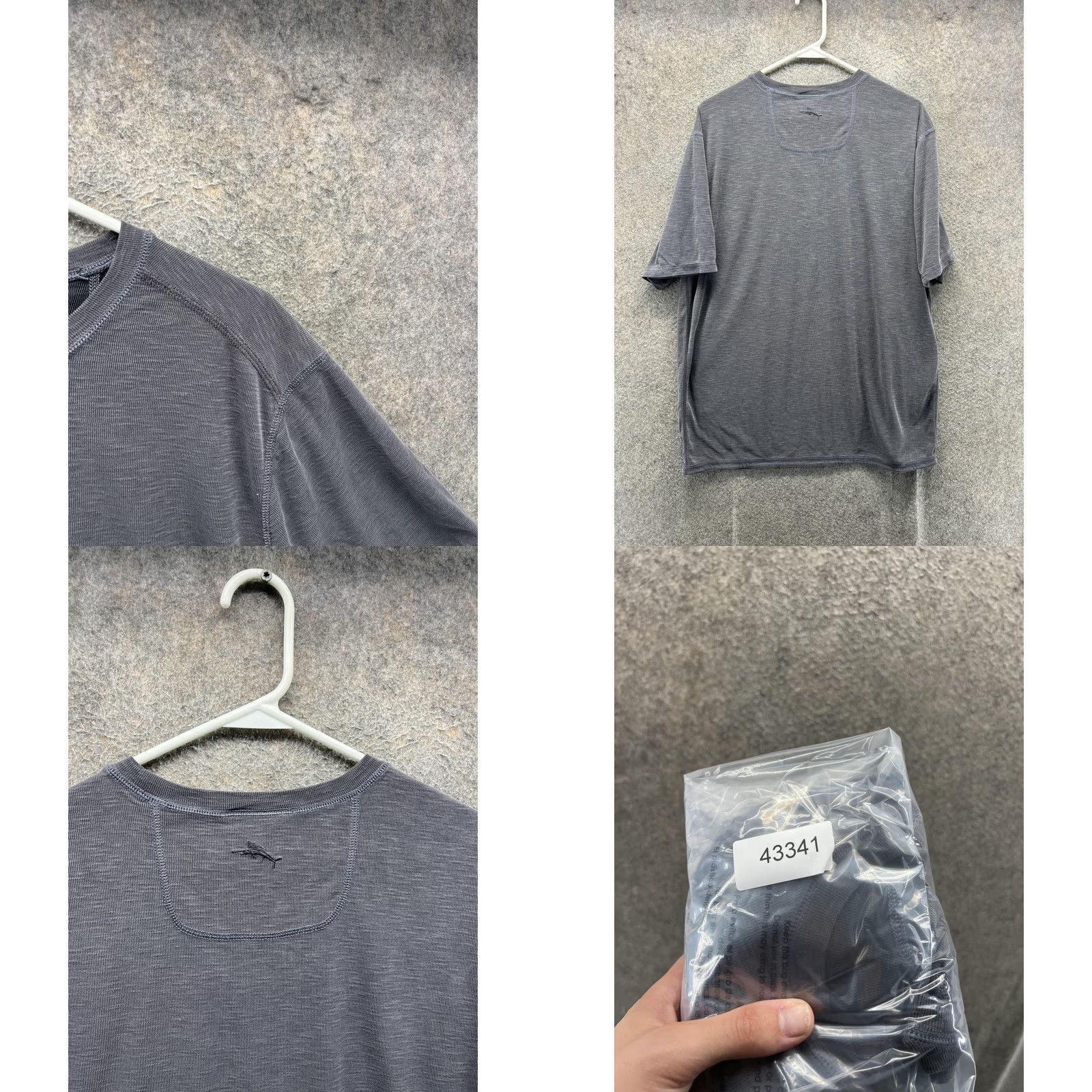 Tommy Bahama Tommy Bahama Shirt Mens XL Gray Modal Blend Crewneck Tee Tagless Soft Casual Shirt Mens XL Gray Modal Blend Crewneck Tee tagless casual Size US XL / EU 56 / 4 - 8 Thumbnail