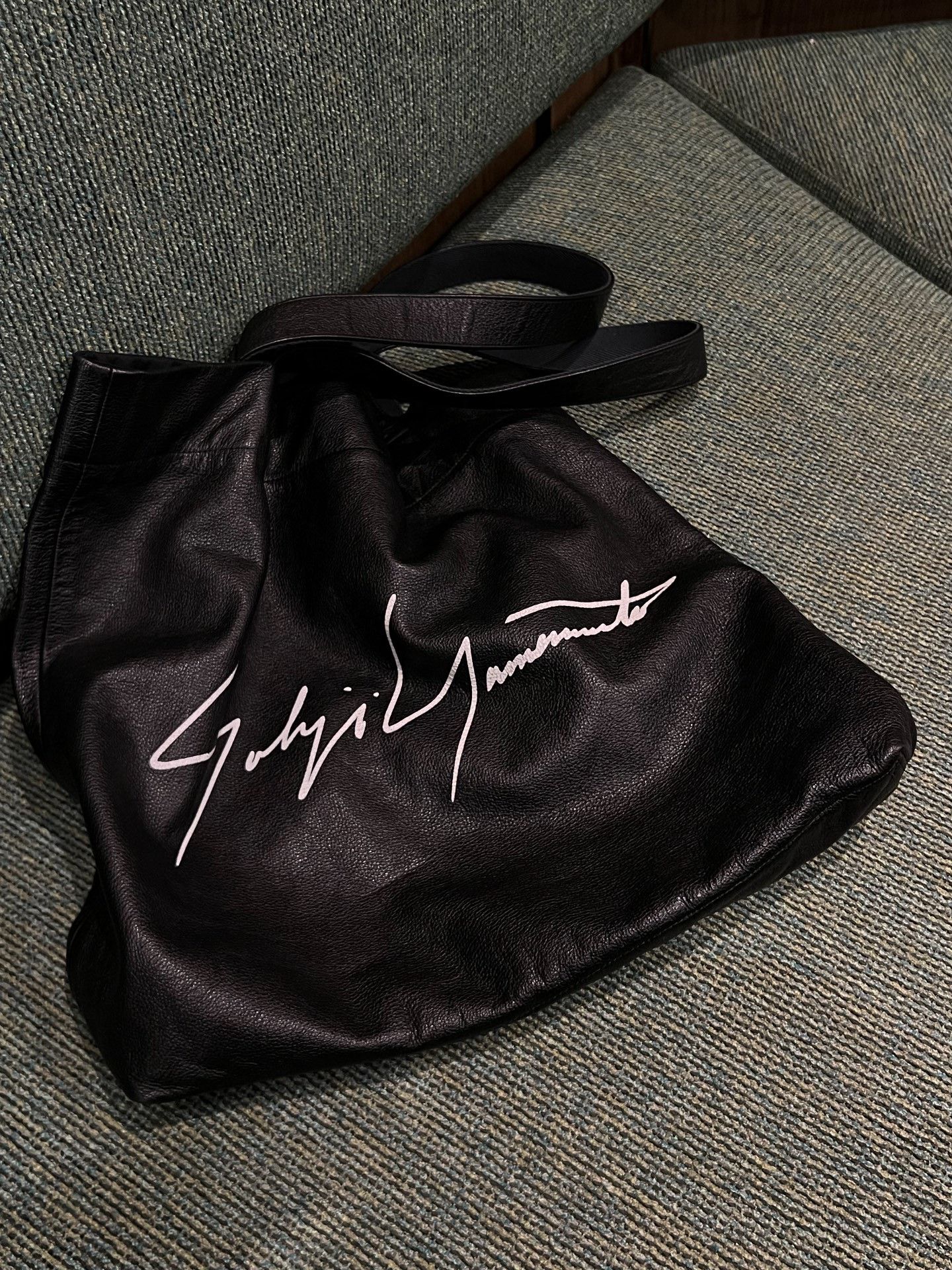 Yohji Yamamoto Yohji Yamamoto Leather Tote Bag Size ONE SIZE - 1 Thumbnail