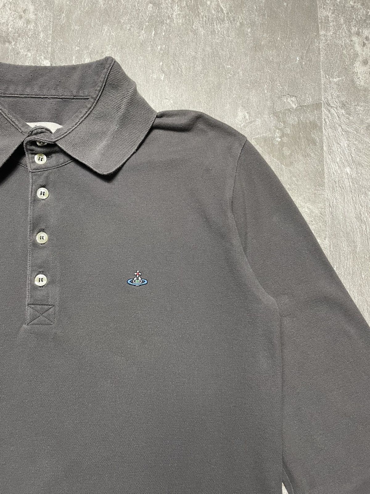 Vivienne Westwood Vivienne Westwood polo long sleeve shirt orb logo basic Size US L / EU 52-54 / 3 - 2 Thumbnail