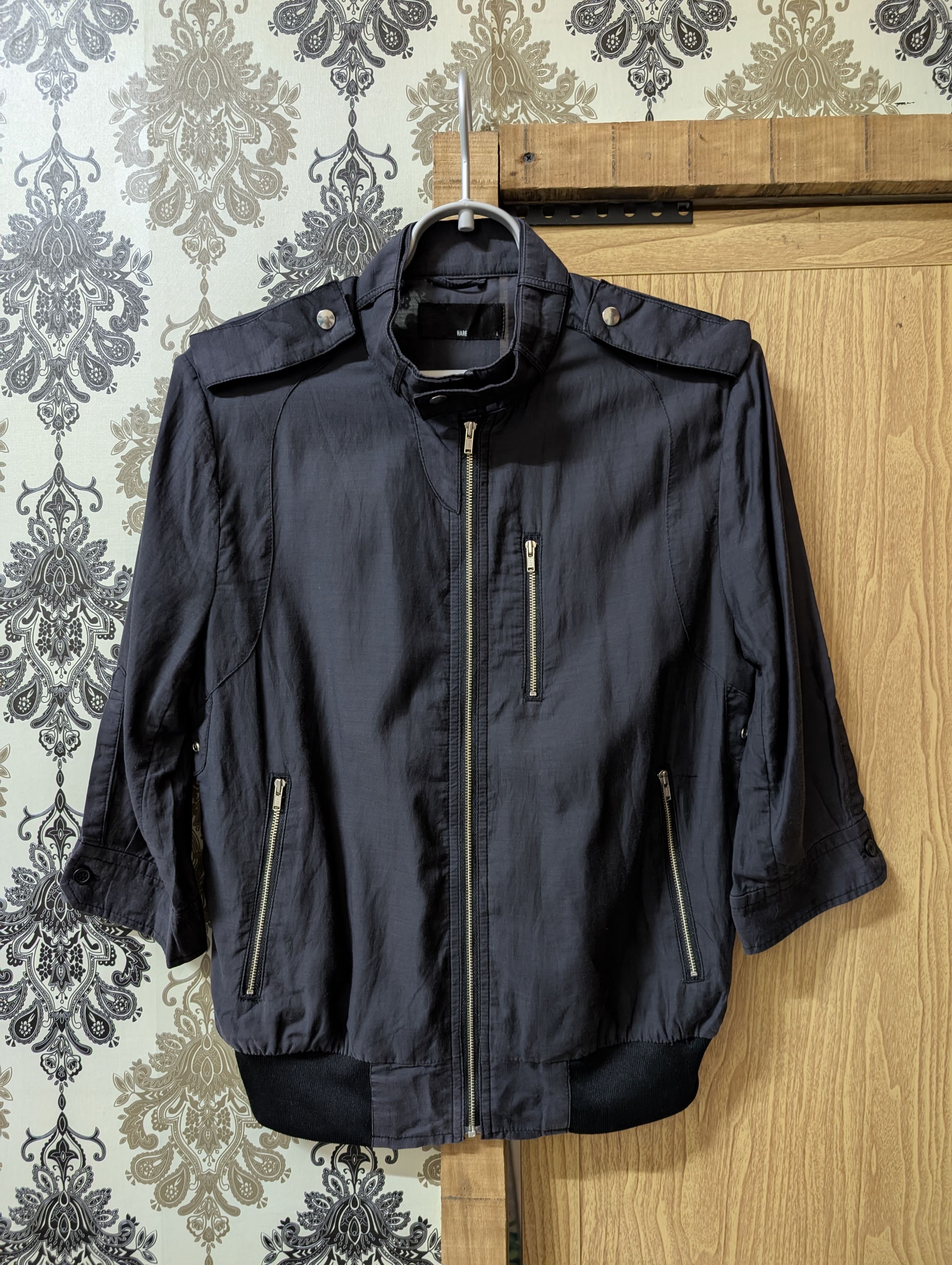 HARE Hare Japan Tecnical Bomber Jacket Cropped Lightweight Size US S / EU 44-46 / 1 - 1 Thumbnail