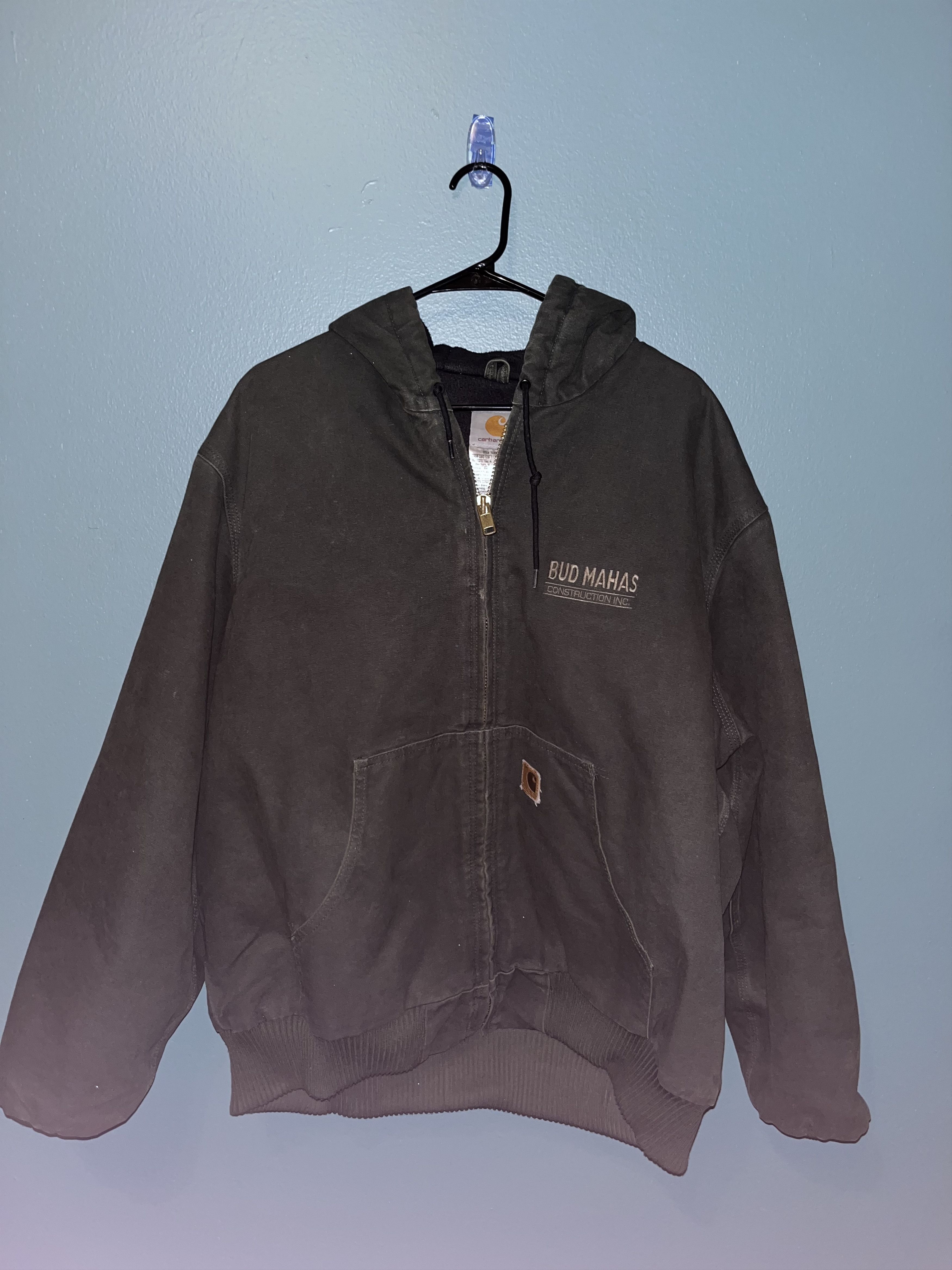 image of Carhartt Duck Jacket in Forest Green, Men's (Size XL)