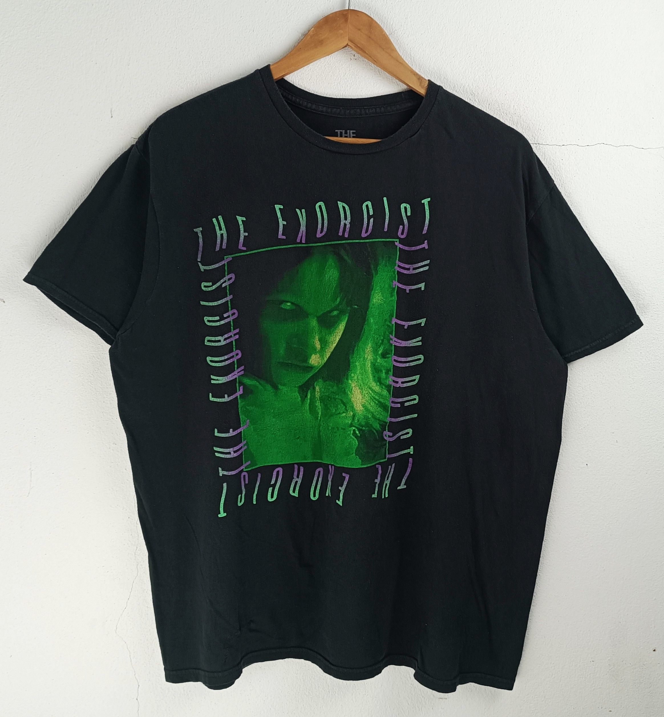 Vintage VINTAGE THE EXORCIST MOVIE TEE HORROR MYSTERY Size US XL / EU 56 / 4 - 3 Thumbnail