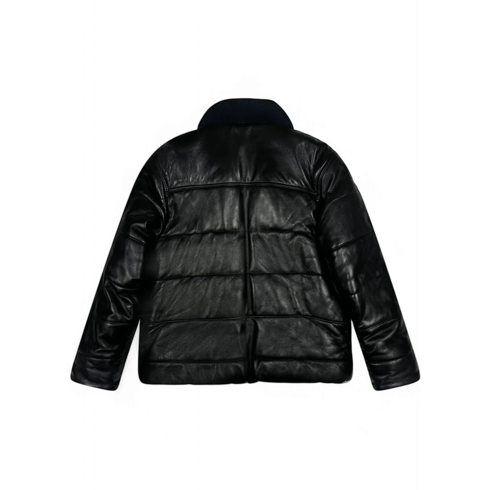Supreme 2021 Supreme x Schott Shearling Collar Leather Puffer Jacket Size US M / EU 48-50 / 2 - 2 Thumbnail