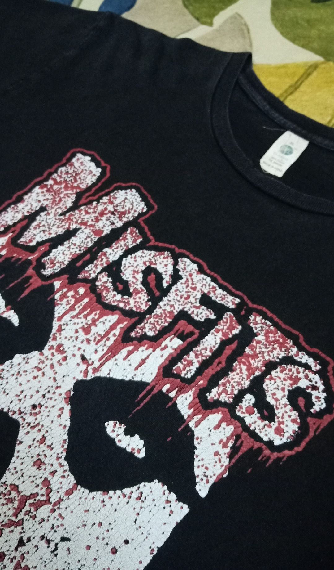 Band Tees × Misfits Misfits Blood Splatter Skull T-shirt Size US L / EU 52-54 / 3 - 7 Thumbnail