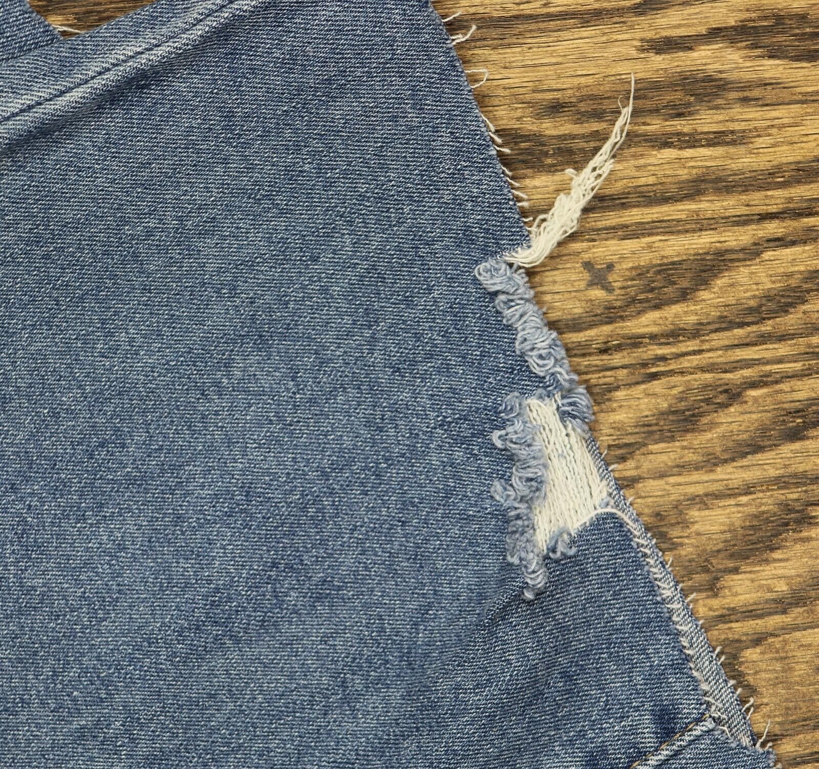 Other Nwt Gogo Jeans Frayed Jeans Medium White Wash Blue 20w Size 42" / US 20 - 12 Thumbnail
