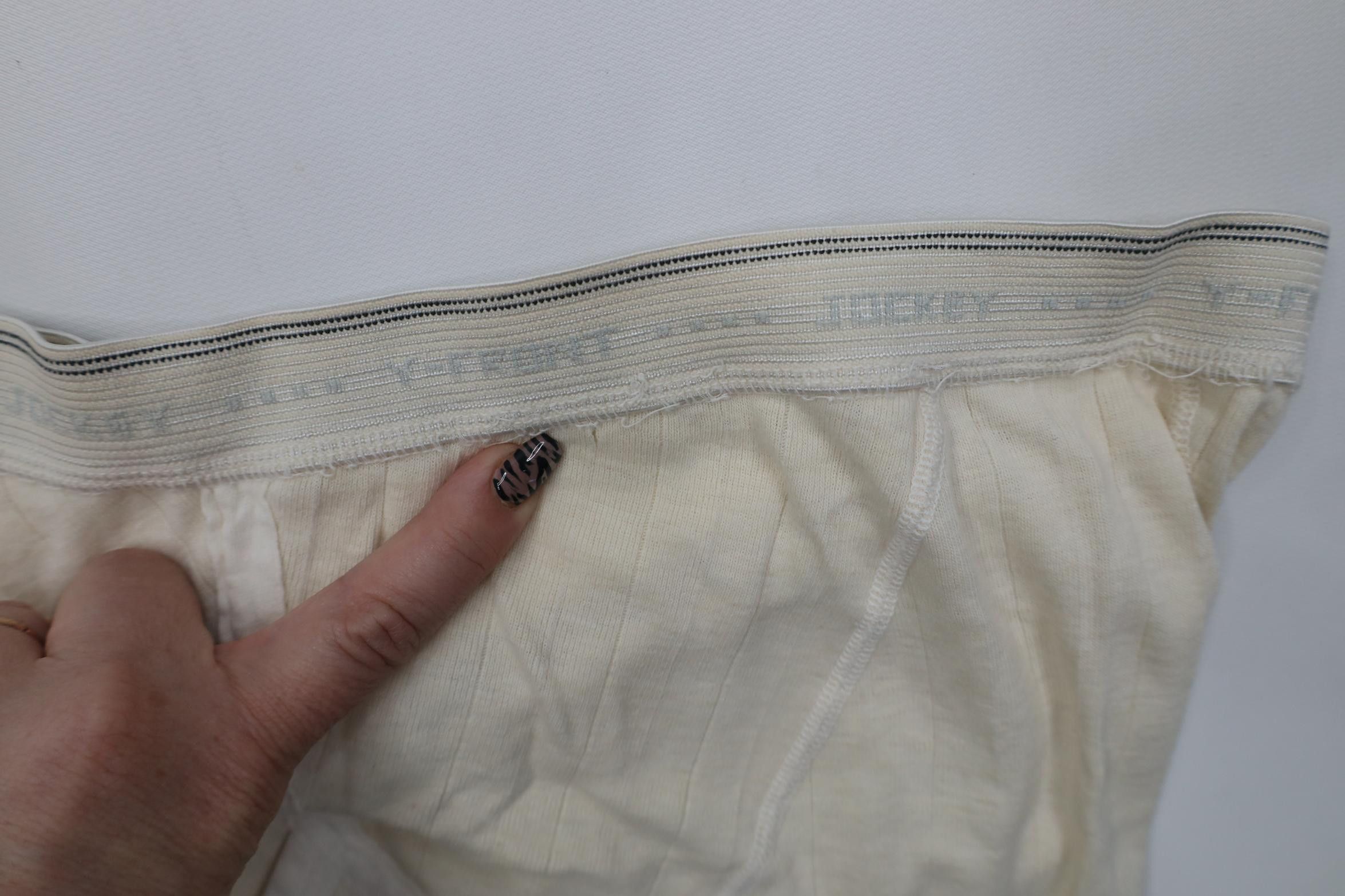 Jockey Vintage 40s Jockey Long Coopers Front Thermal Knit Pants USA Size US 34 / EU 50 - 7 Thumbnail