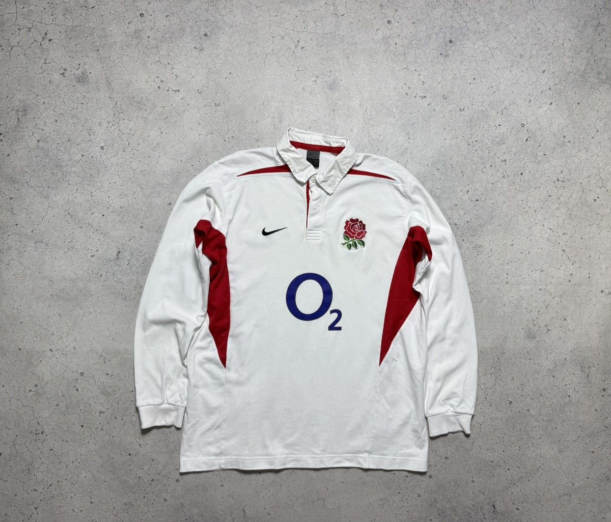 Nike Nike England Rugby League Sweatshirt O2 Vintage Size US XL / EU 56 / 4 - 1 Thumbnail