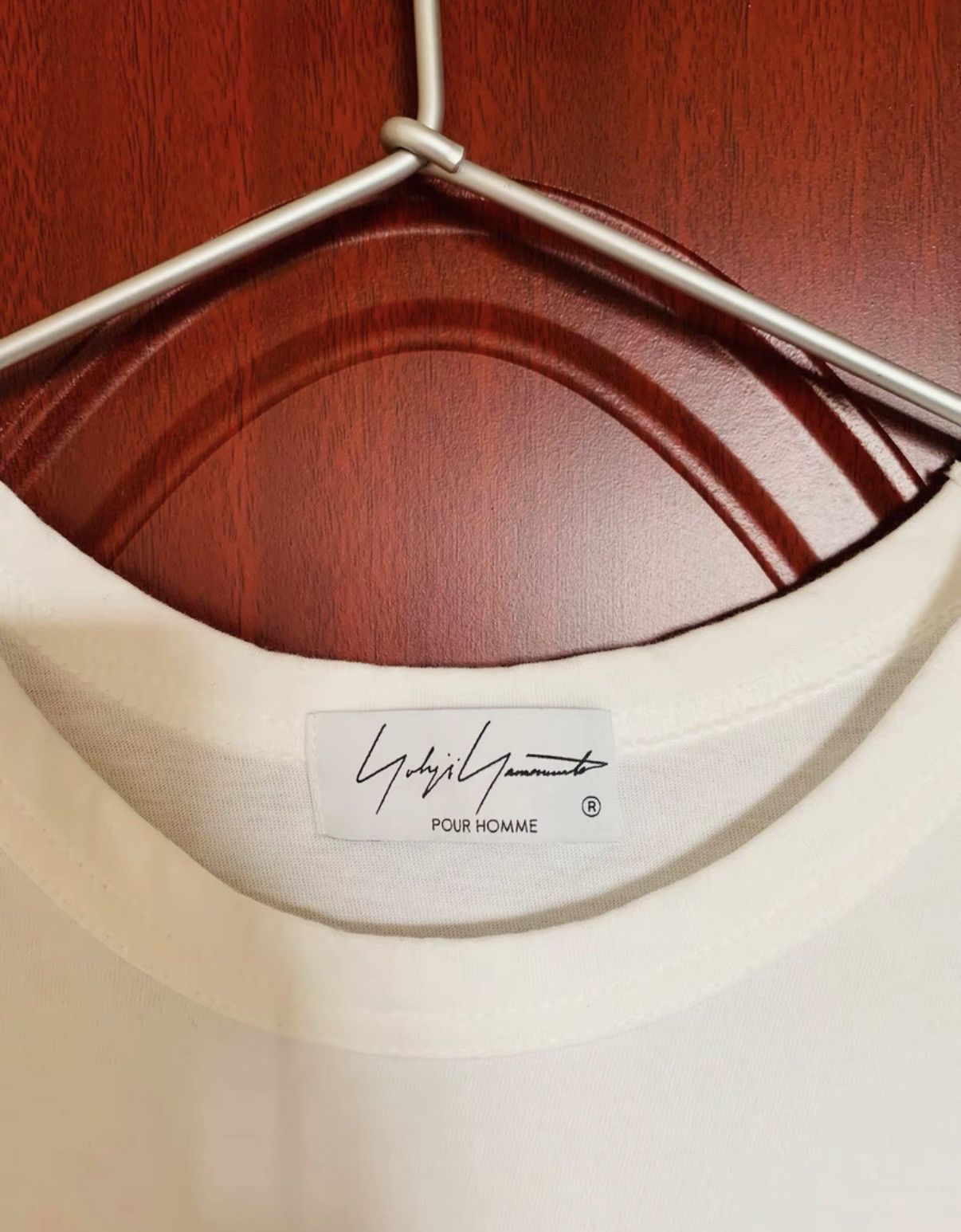 Yohji Yamamoto Yohji Yamamoto Mainline Basic White T-Shirt Size US L / EU 52-54 / 3 - 3 Thumbnail