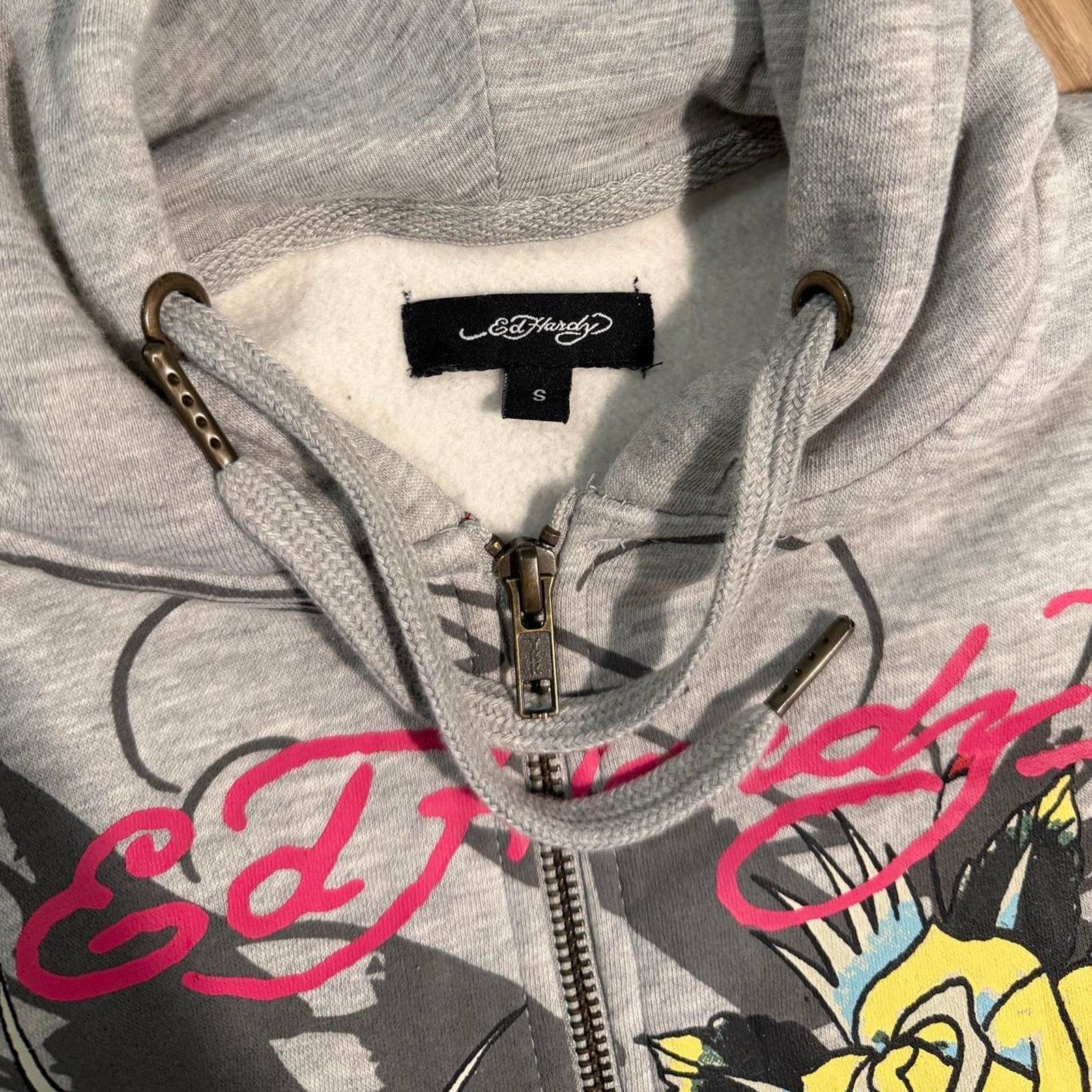 Ed Hardy Ed hardy cropped grey zip Size S / US 4 / IT 40 - 3 Thumbnail