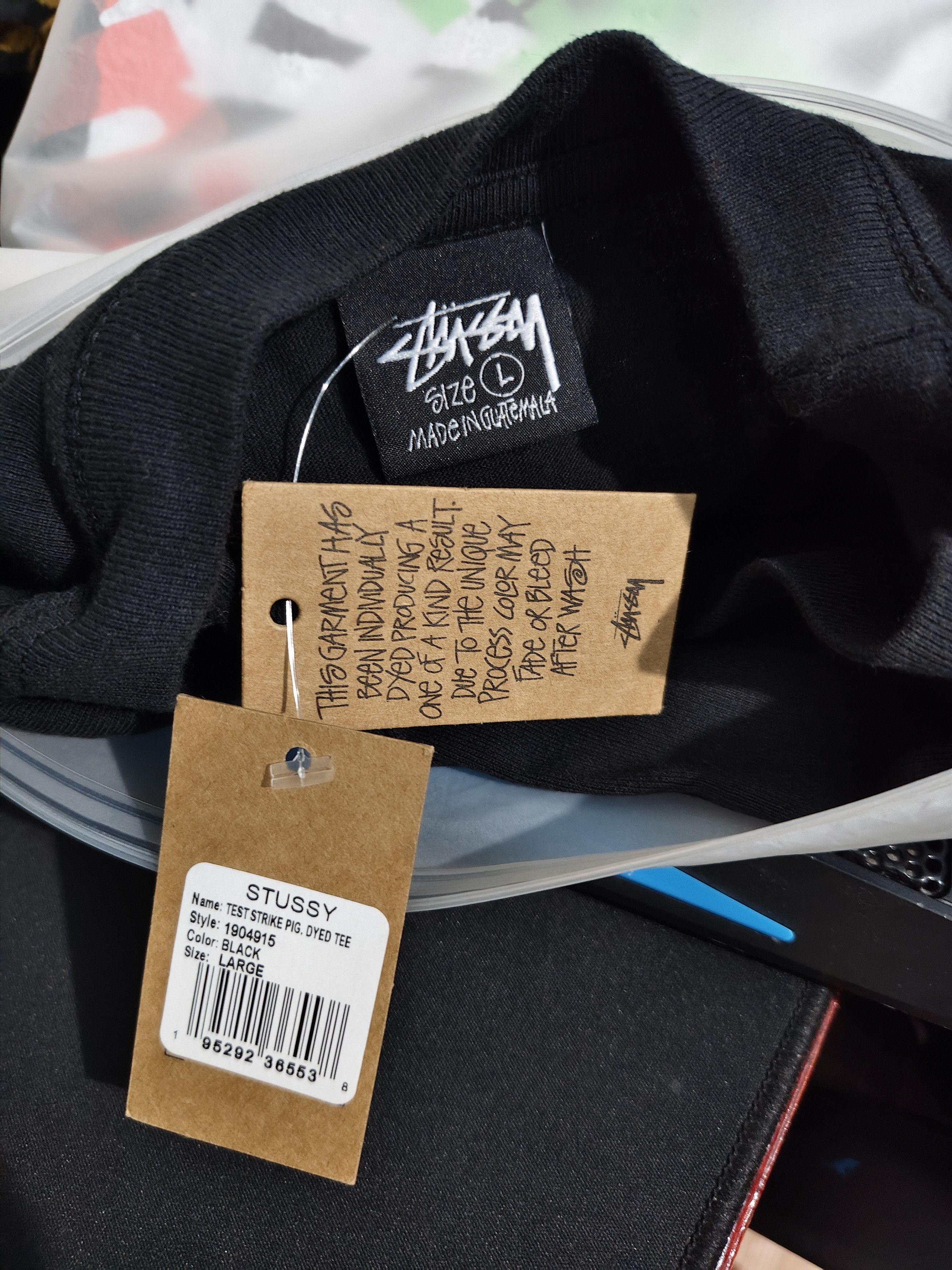 Stussy Stussy 8ball test strike pigment dyed tee Size US XL / EU 56 / 4 - 4 Thumbnail